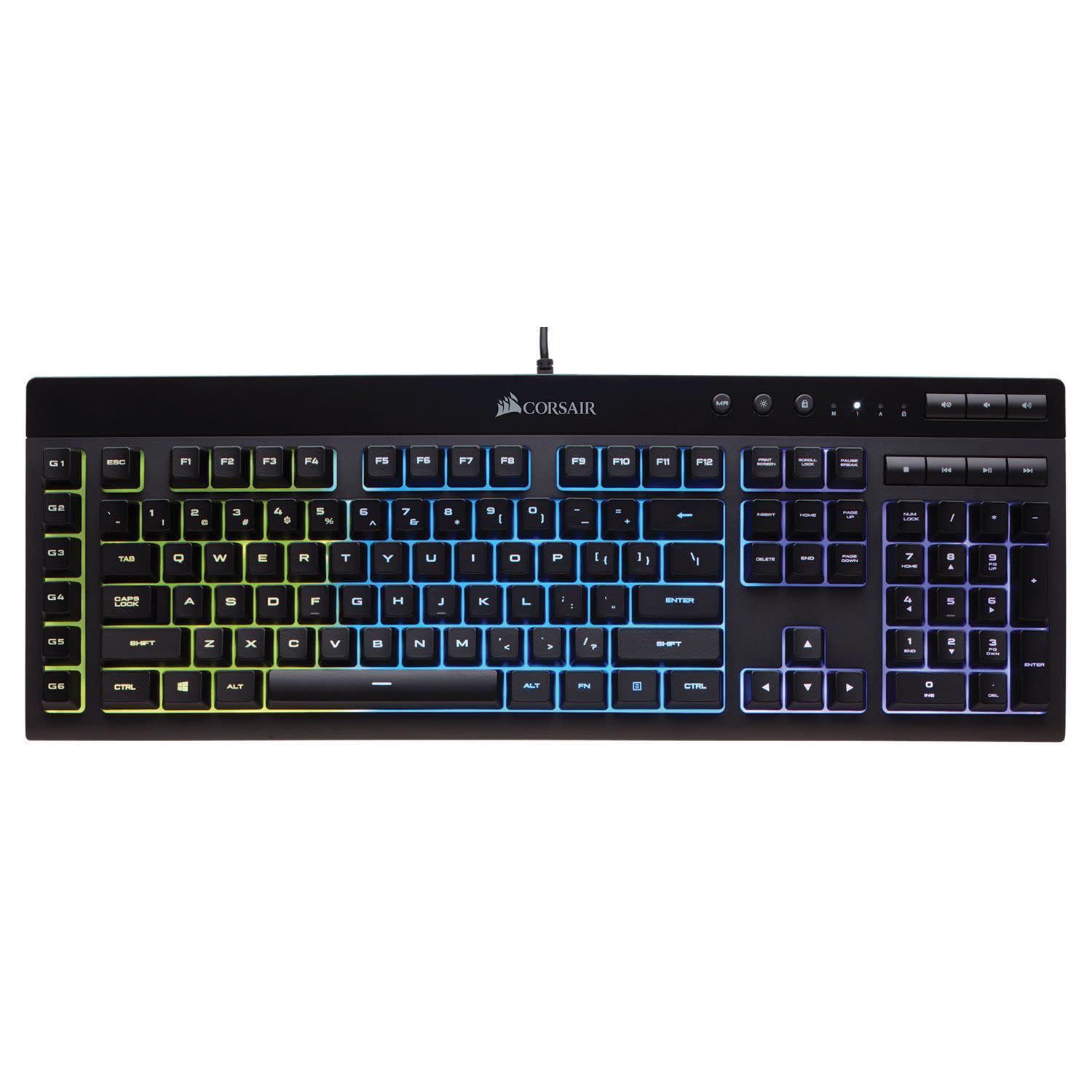 Εικόνα 7 του Corsair Πληκτρολόγιο K55 RGB GR Ενσύρματο