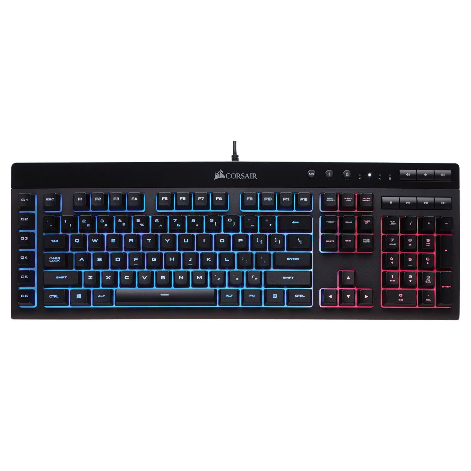 Εικόνα 8 του Corsair Πληκτρολόγιο K55 RGB GR Ενσύρματο