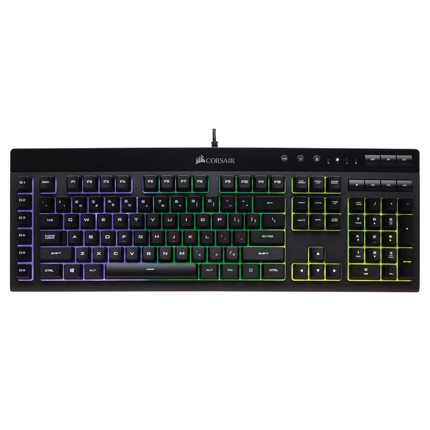 Εικόνα 9 του Corsair Πληκτρολόγιο K55 RGB GR Ενσύρματο