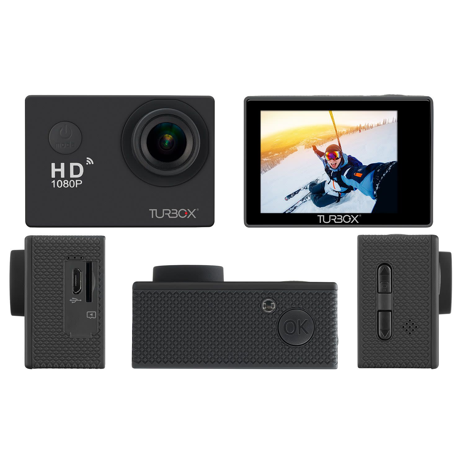 Εικόνα 4 του Turbo-X Action Κάμερα ACT-150 με έξτρα Μπαταρία