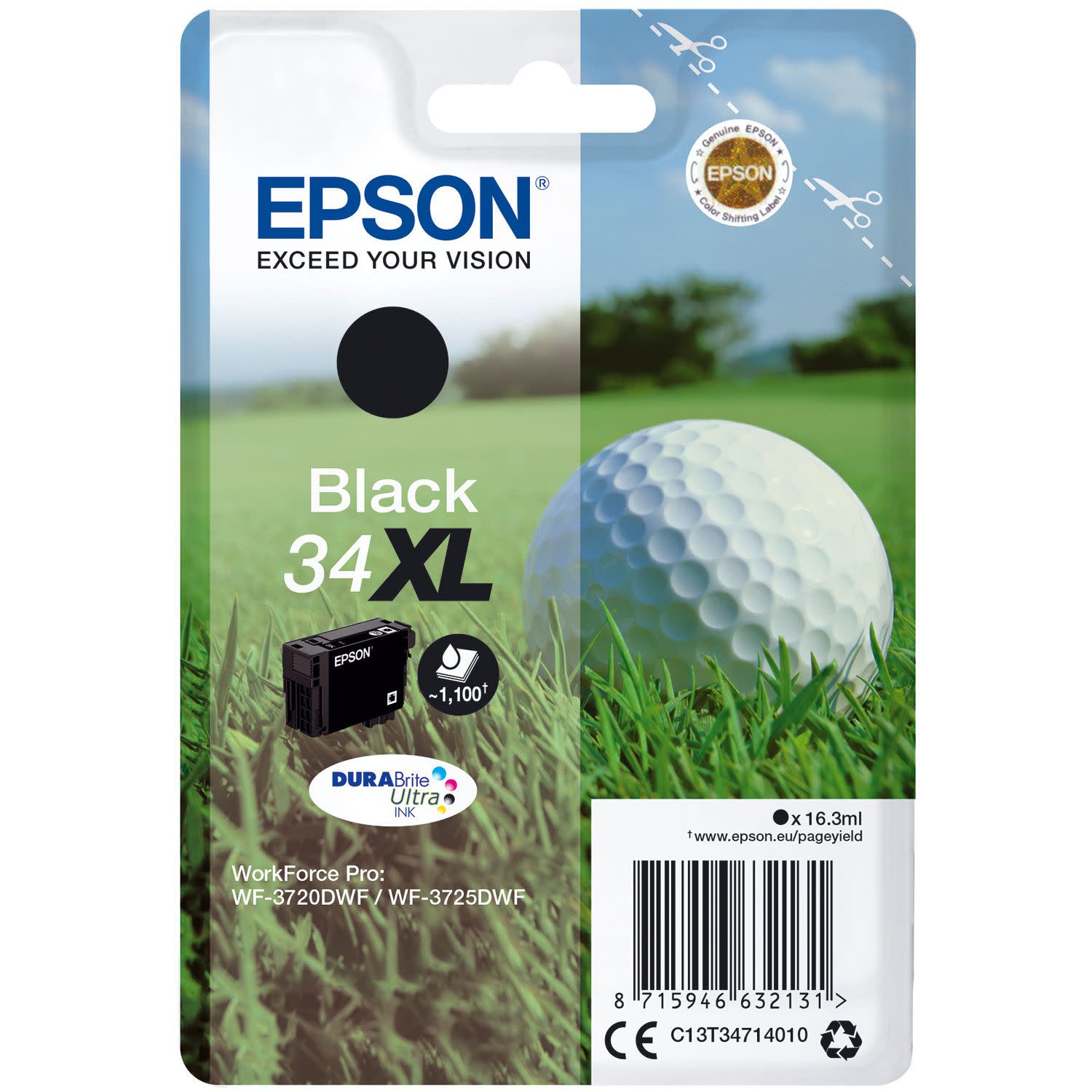 Εικόνα 1 του Μελάνι Epson T34XL Black