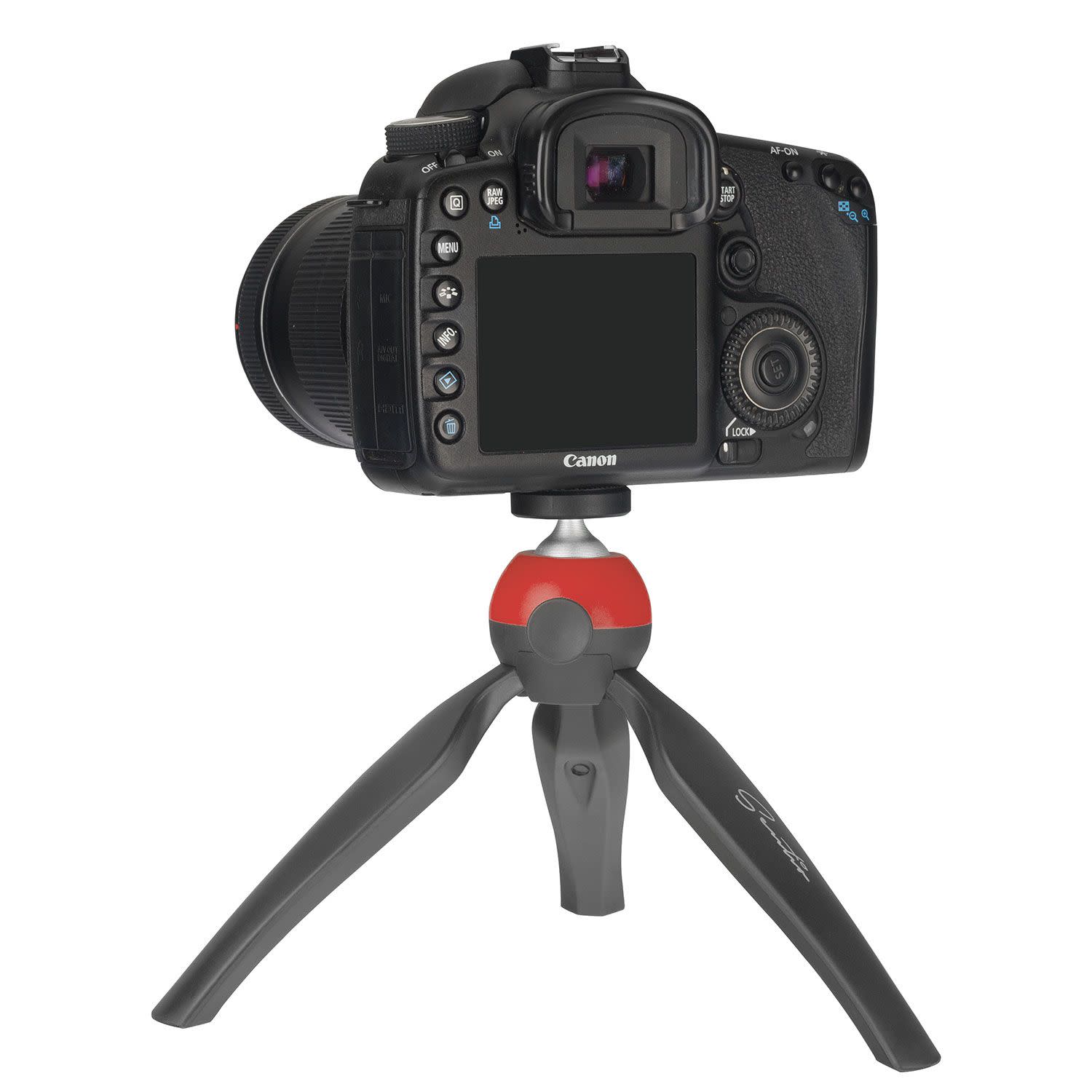 Εικόνα 3 του Sentio Τρίποδο για DSLR TR-200 Κόκκινο