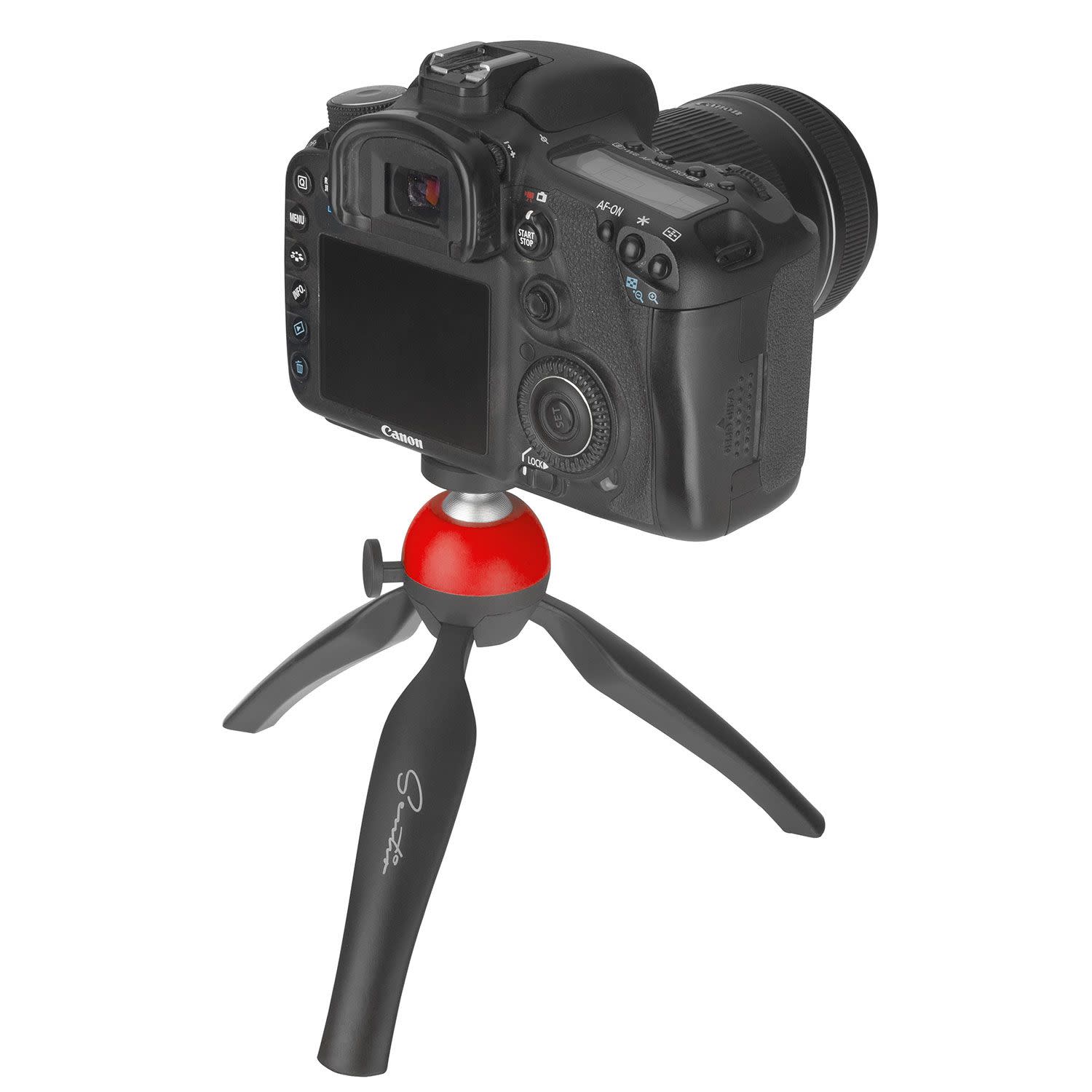 Εικόνα 4 του Sentio Τρίποδο για DSLR TR-200 Κόκκινο
