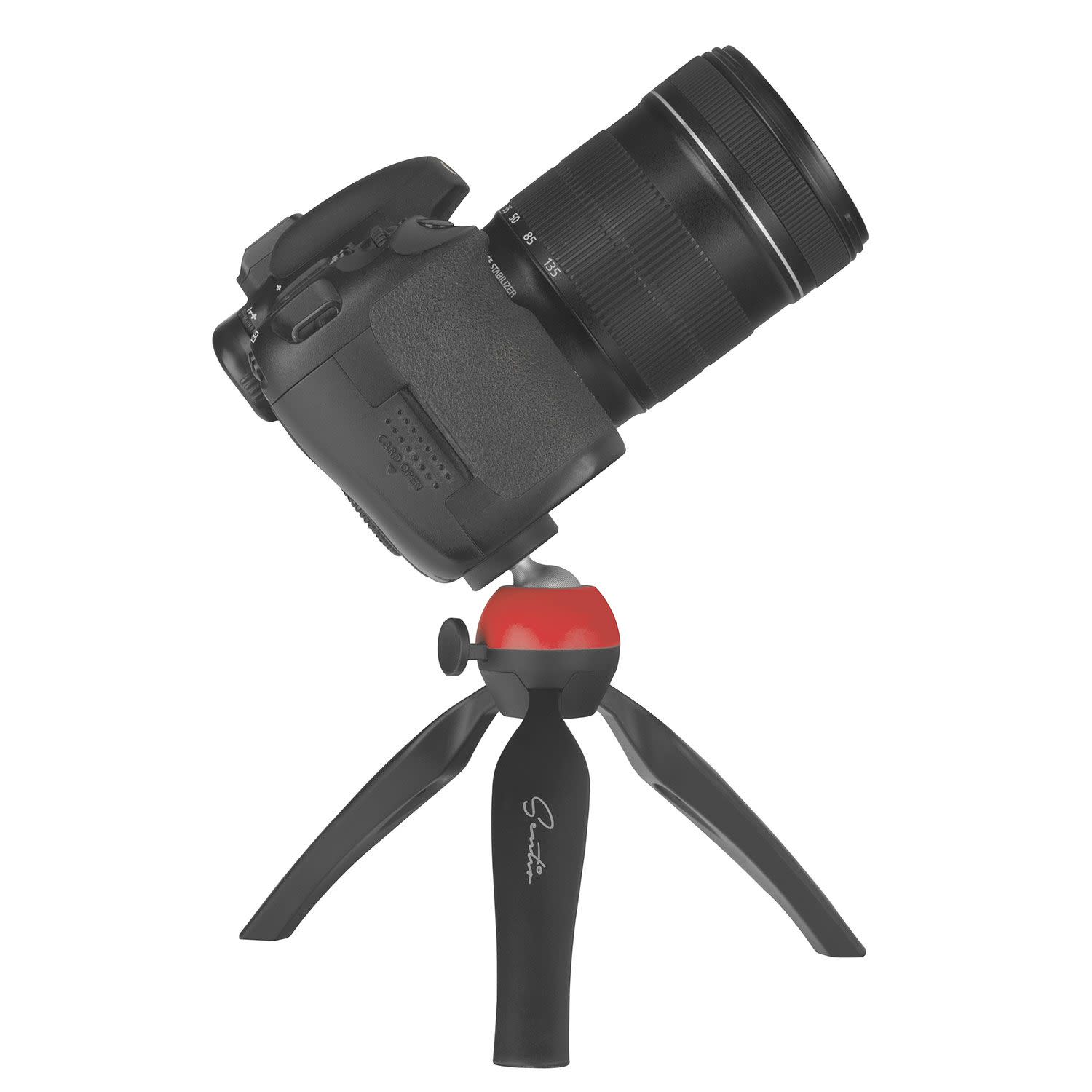 Εικόνα 5 του Sentio Τρίποδο για DSLR TR-200 Κόκκινο