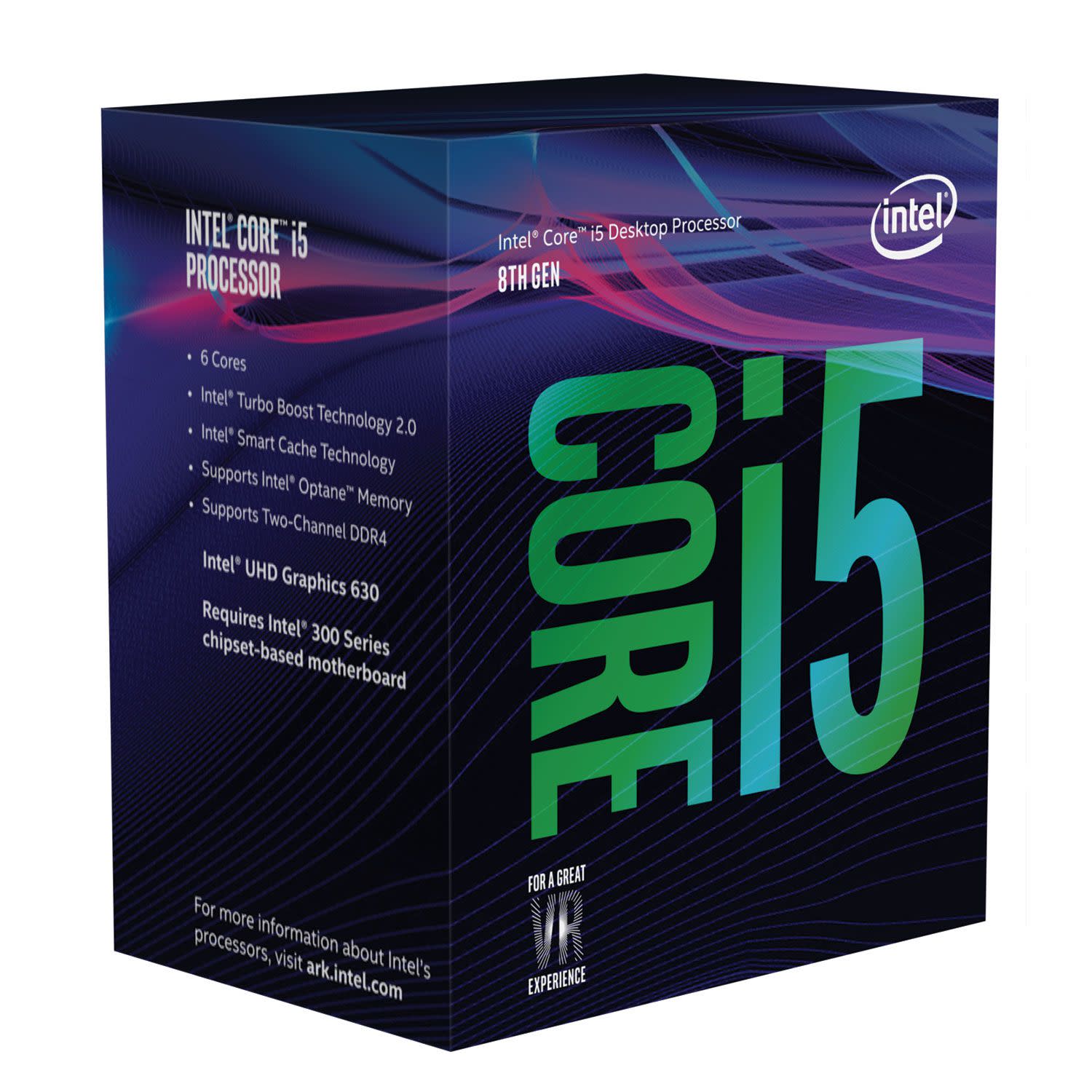 Εικόνα 1 του Intel CPU Core i5 8400 (1151/2.8 GHz/9 MB)