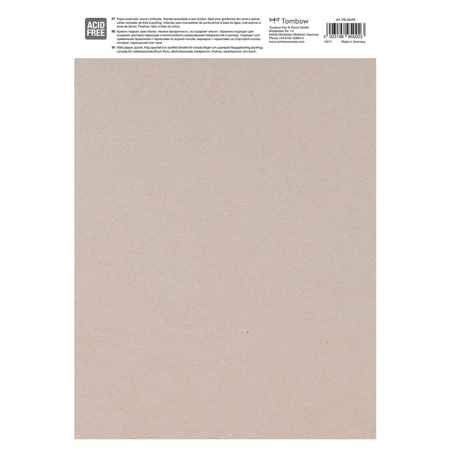 Κάνε κλικ για να δεις την εικόνα 3 του Tombow Μπλοκ Bristol A4 250gr 25Φύλλων