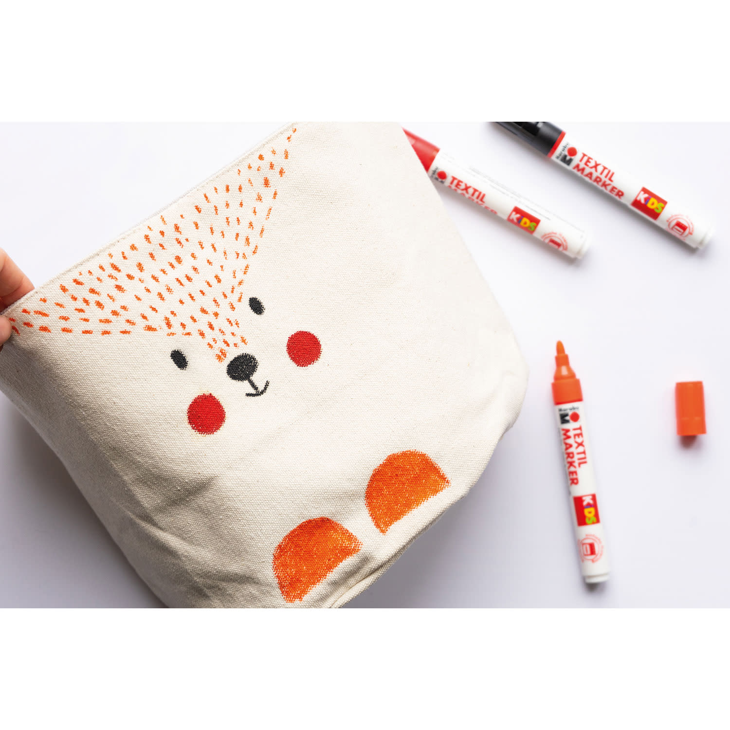 Κάνε κλικ για να δεις την εικόνα 7 του Marabu Μαρκαδόροι Για Ύφασμα με στρογγυλή μύτη 10τεμ.