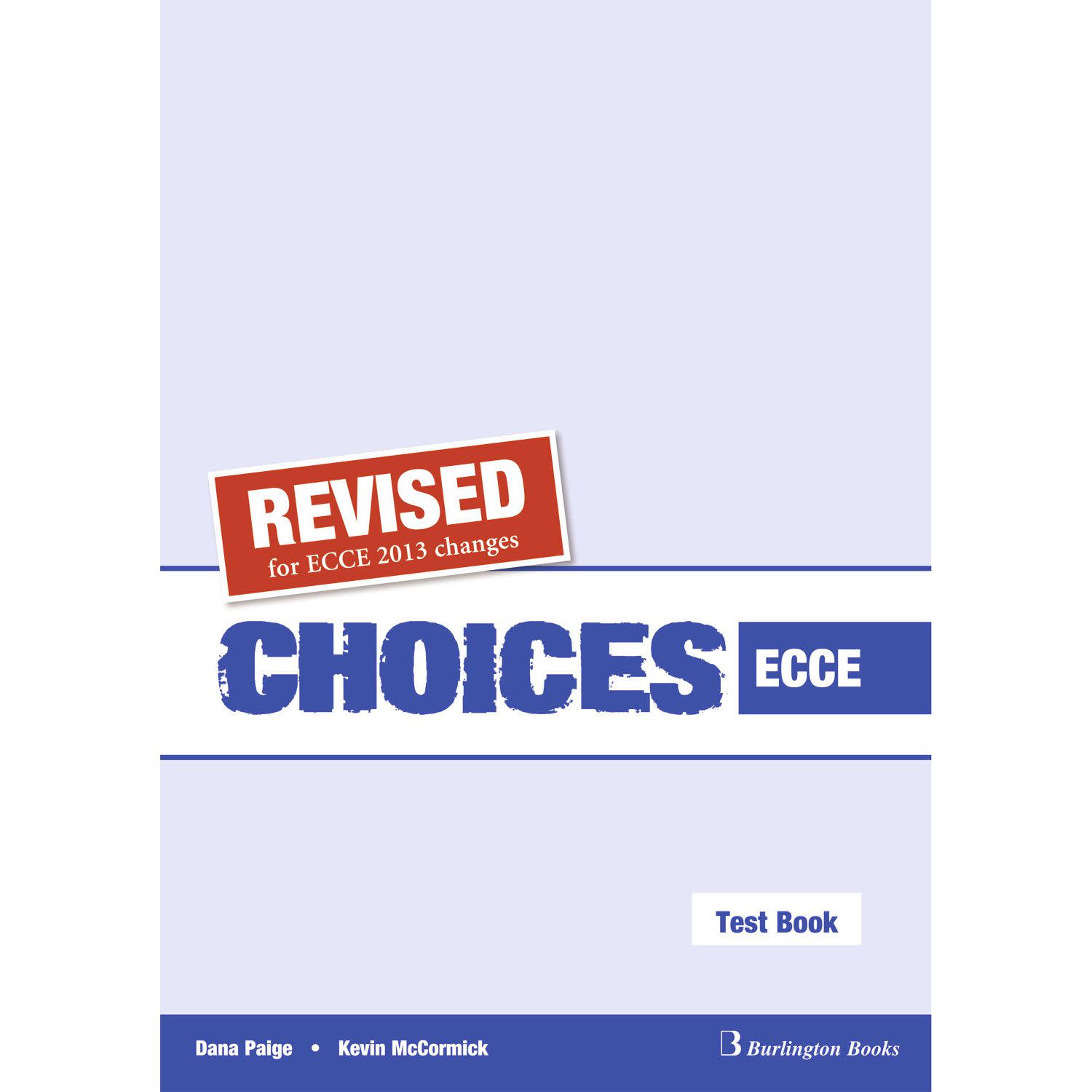 Εικόνα 1 του Revised Choices ECCE Test Book
