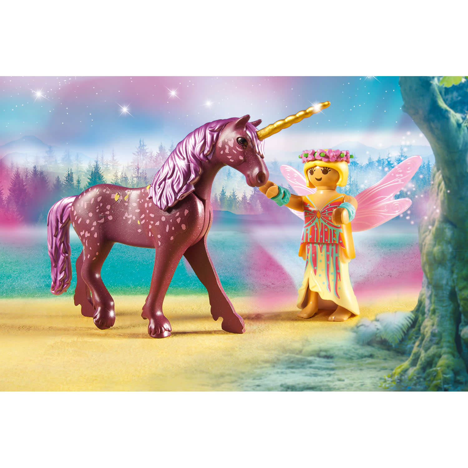 Κάνε κλικ για να δεις την εικόνα 2 του playmobil Fairies Νεραϊδοάμαξα Με Μονόκερο 9136