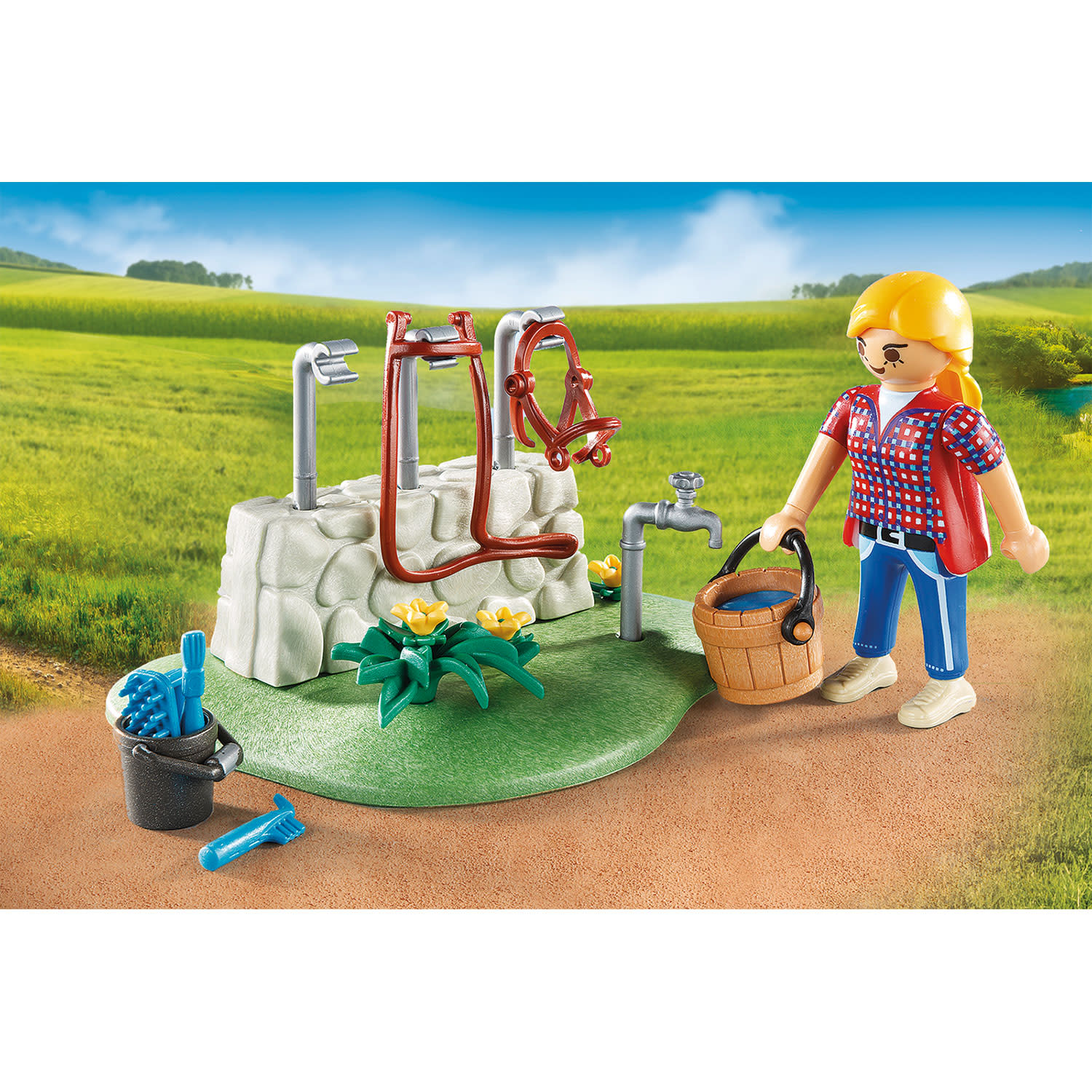 Εικόνα 2 του playmobil 9100 Βαλιτσα Φροντιζ  Αλογα