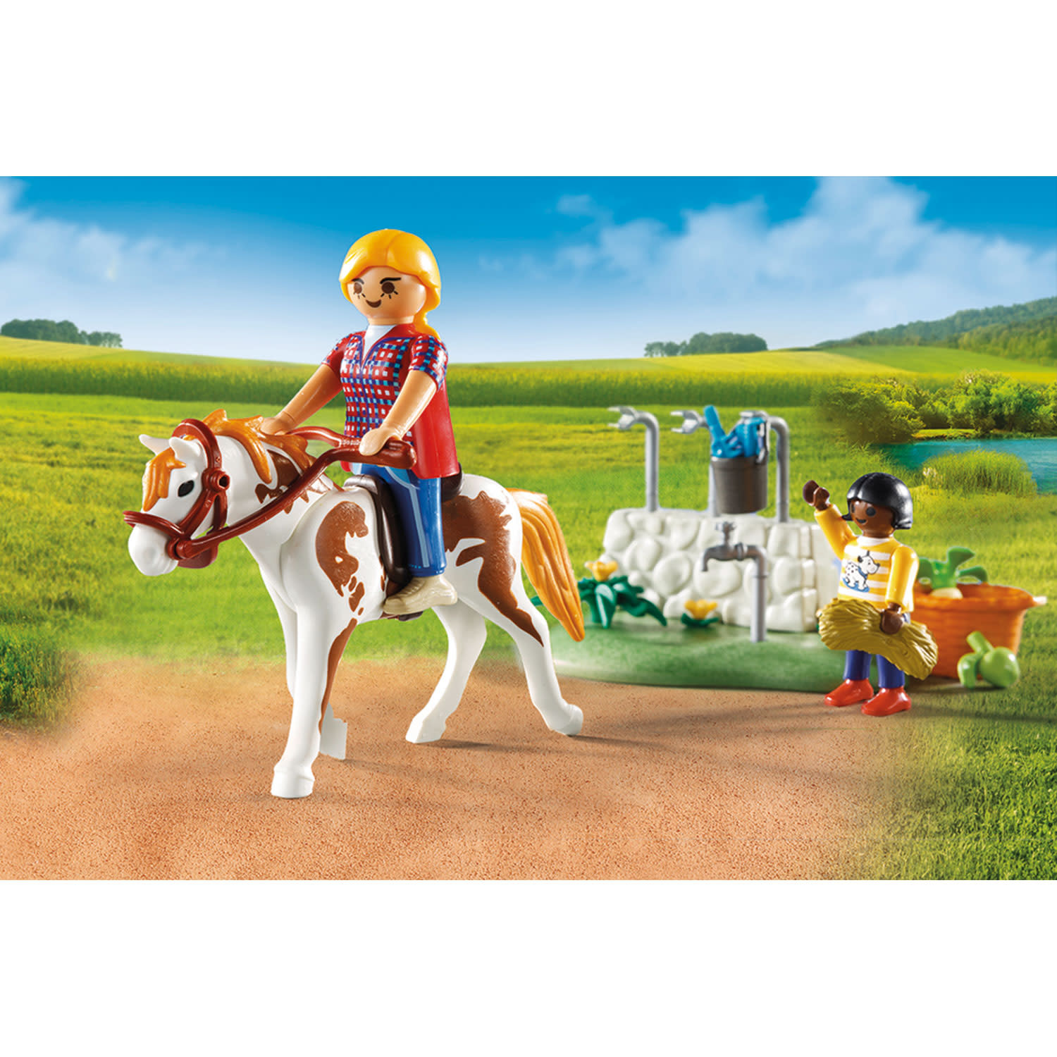 Εικόνα 3 του playmobil 9100 Βαλιτσα Φροντιζ  Αλογα