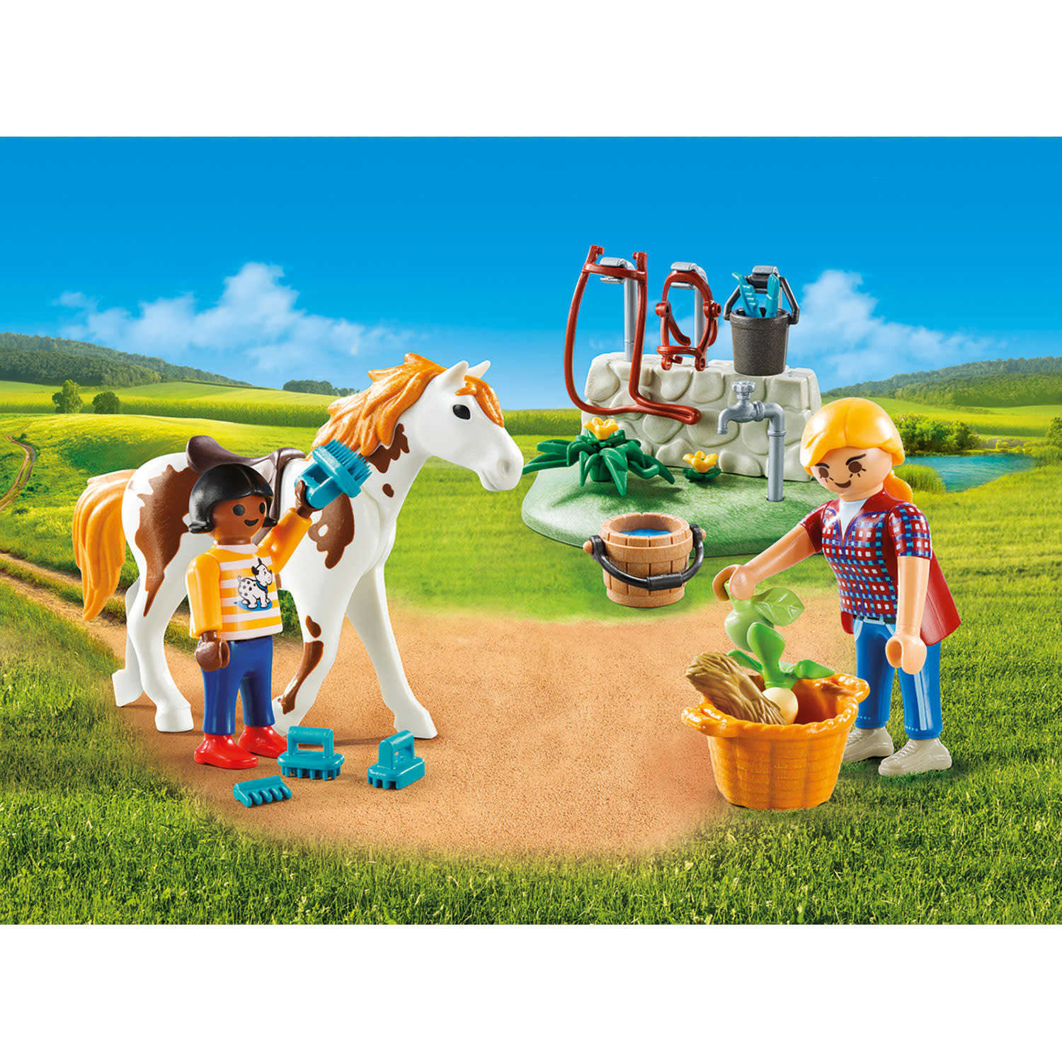 Εικόνα 5 του playmobil 9100 Βαλιτσα Φροντιζ  Αλογα