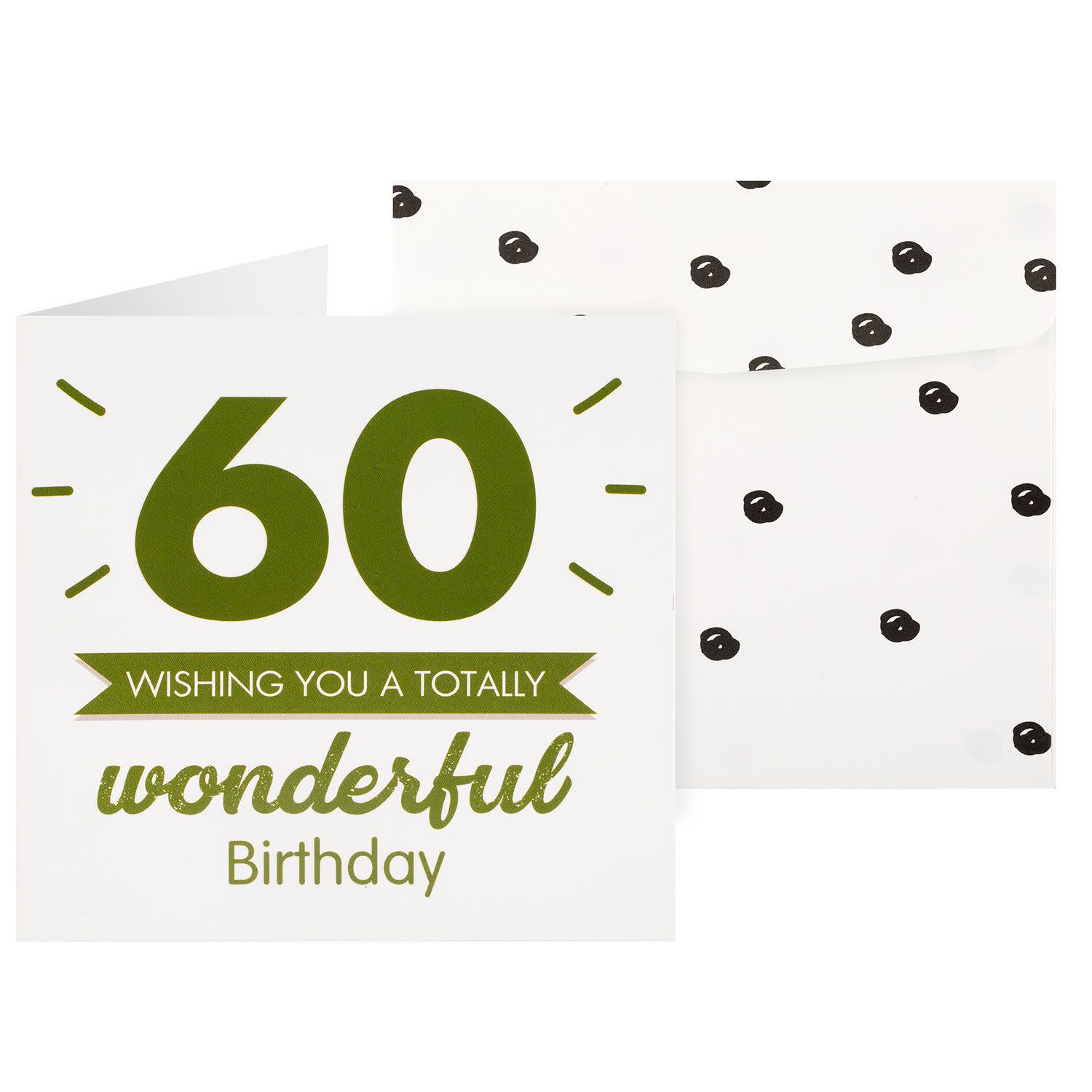 Sentio Ευχετήρια Κάρτα Age 60