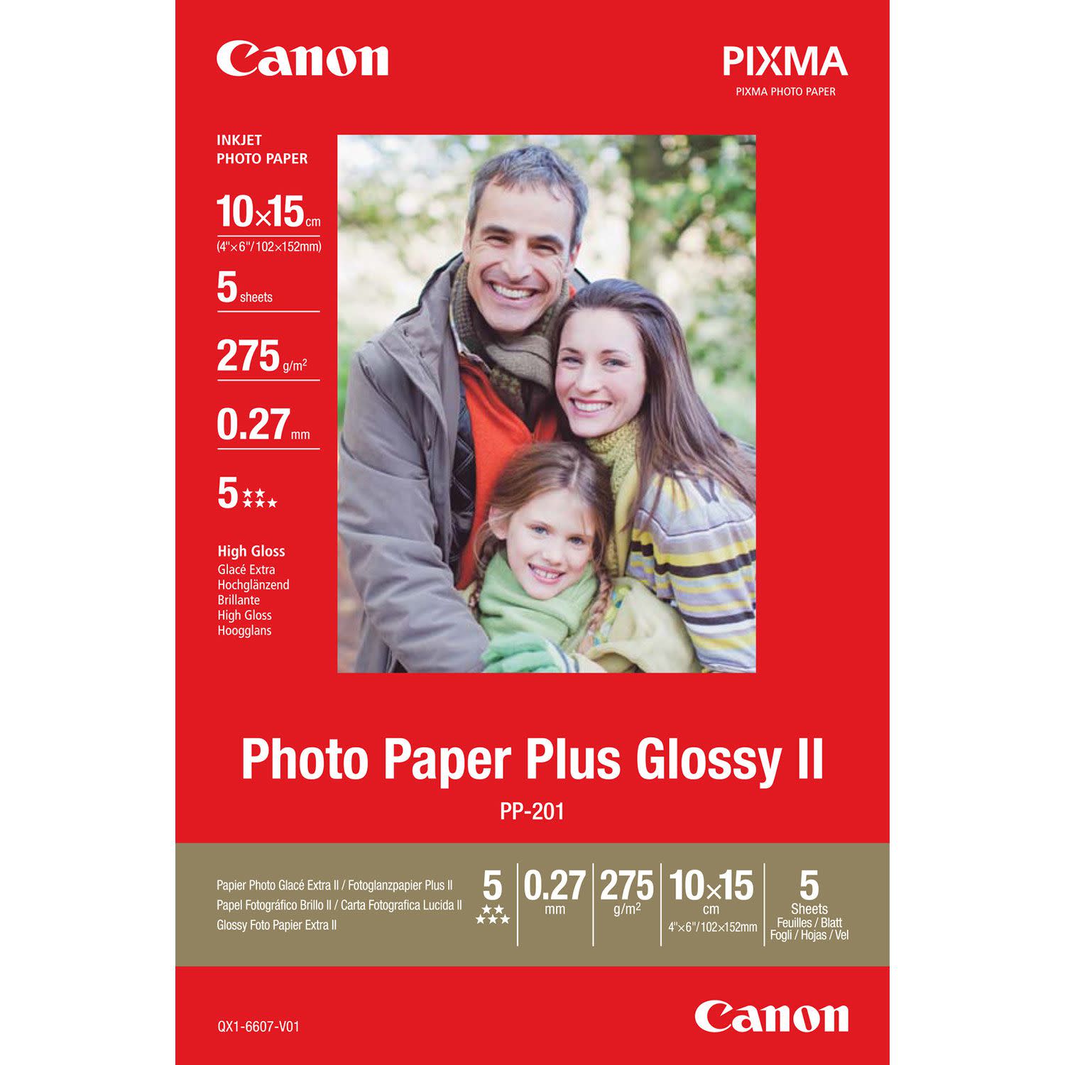 Εικόνα 1 του Canon Χαρτί PP-201 13 x 13 cm/20 φύλλα 130 gr