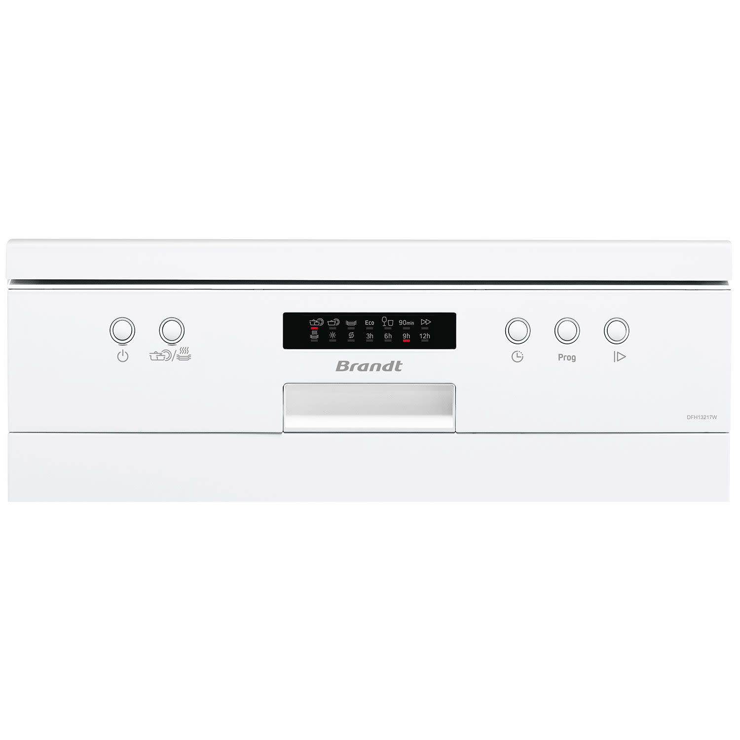 Εικόνα 3 του Brandt DFH 13217 W Πλυντήριο Πιάτων Ελεύθερο 60 cm