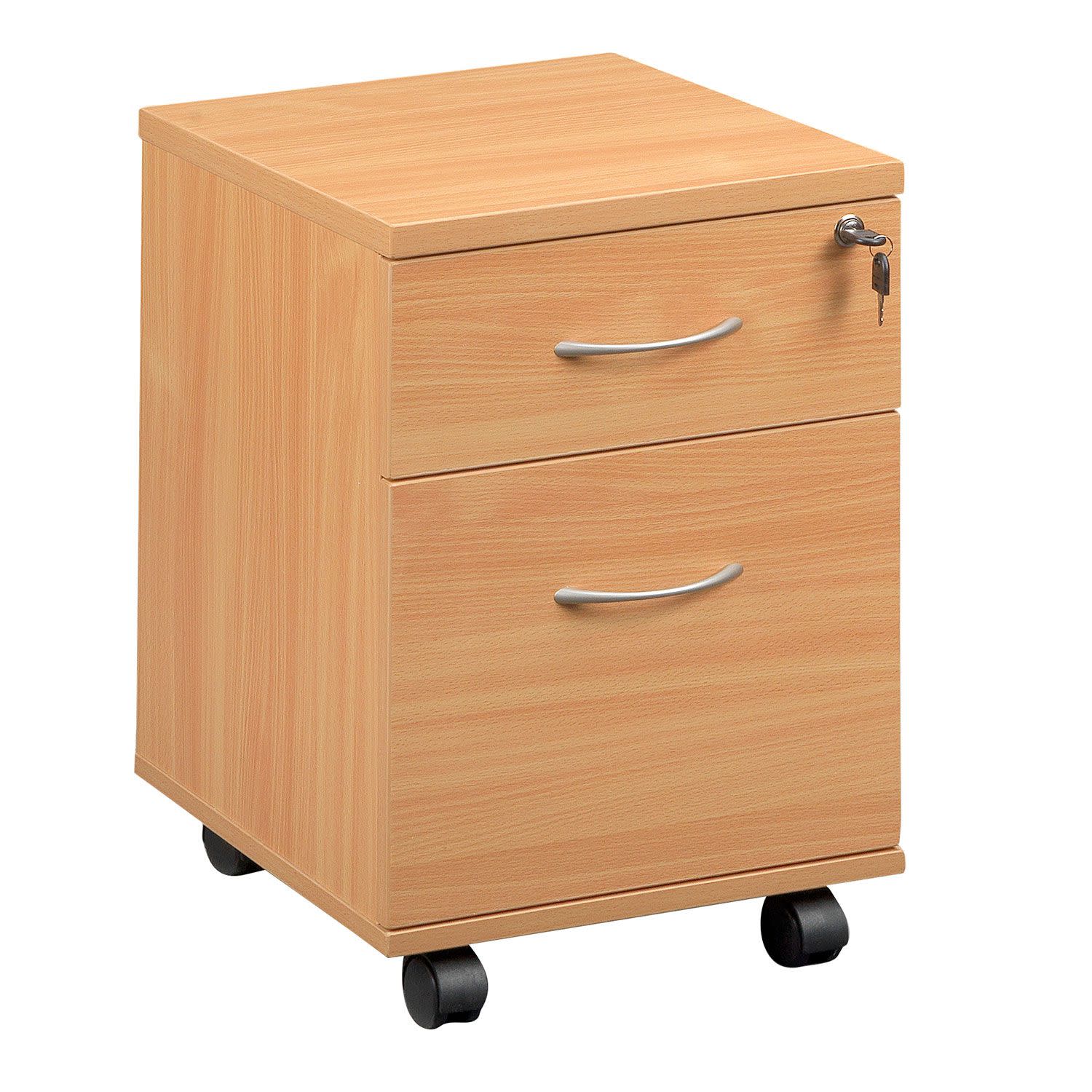 Εικόνα 3 του @Work Γραφείο Rene και Συρταριέρα Οξιά 150x70cm