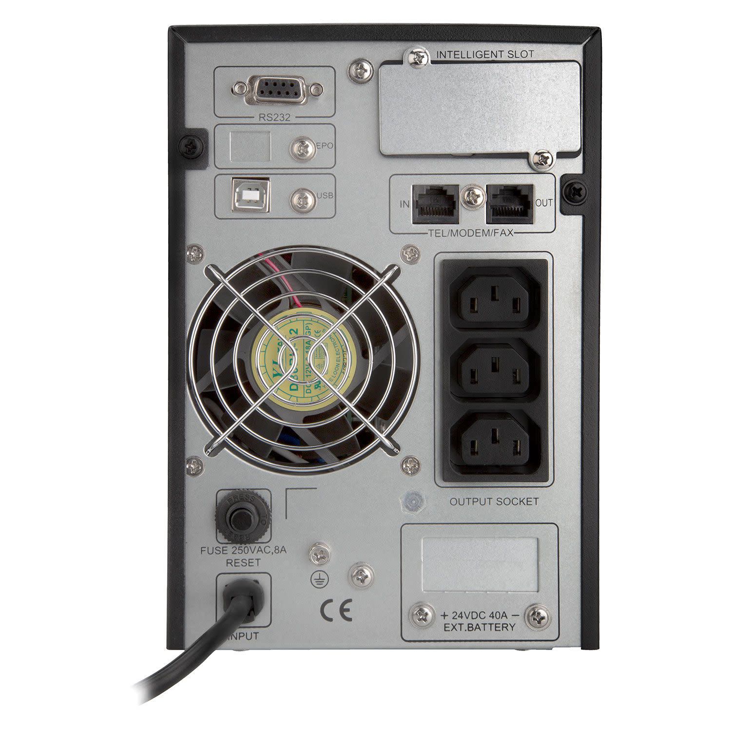 Εικόνα 2 του Turbo-X UPS 1000 VA On Line 3Y WARRANTY