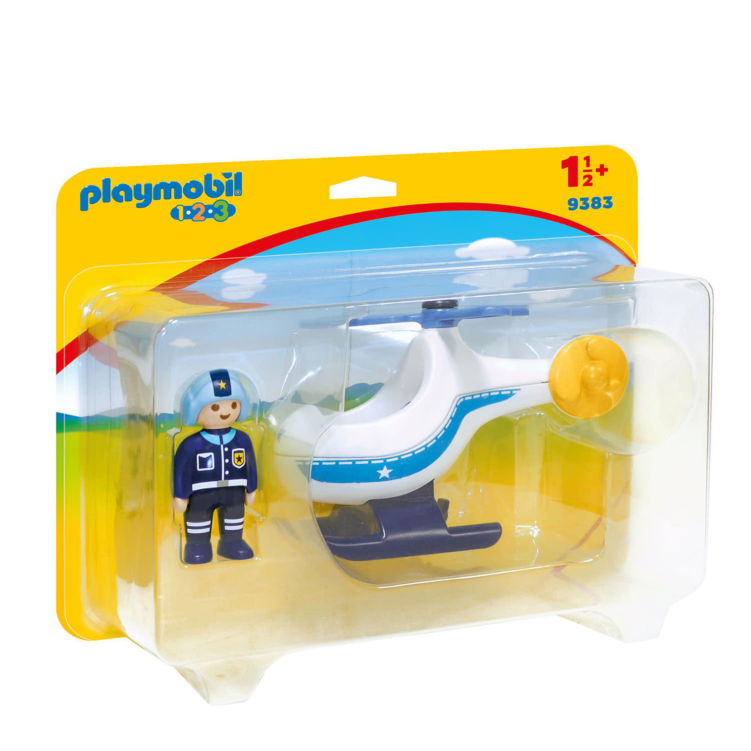 Εικόνα 1 του playmobil 1·2·3 Αστυνομικό Ελικόπτερο 9383