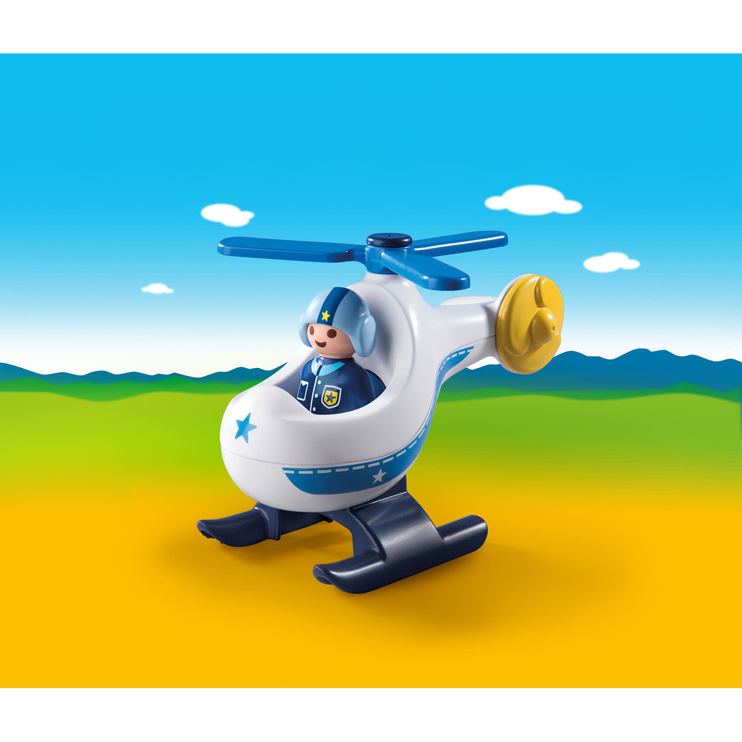 Εικόνα 2 του playmobil 1·2·3 Αστυνομικό Ελικόπτερο 9383