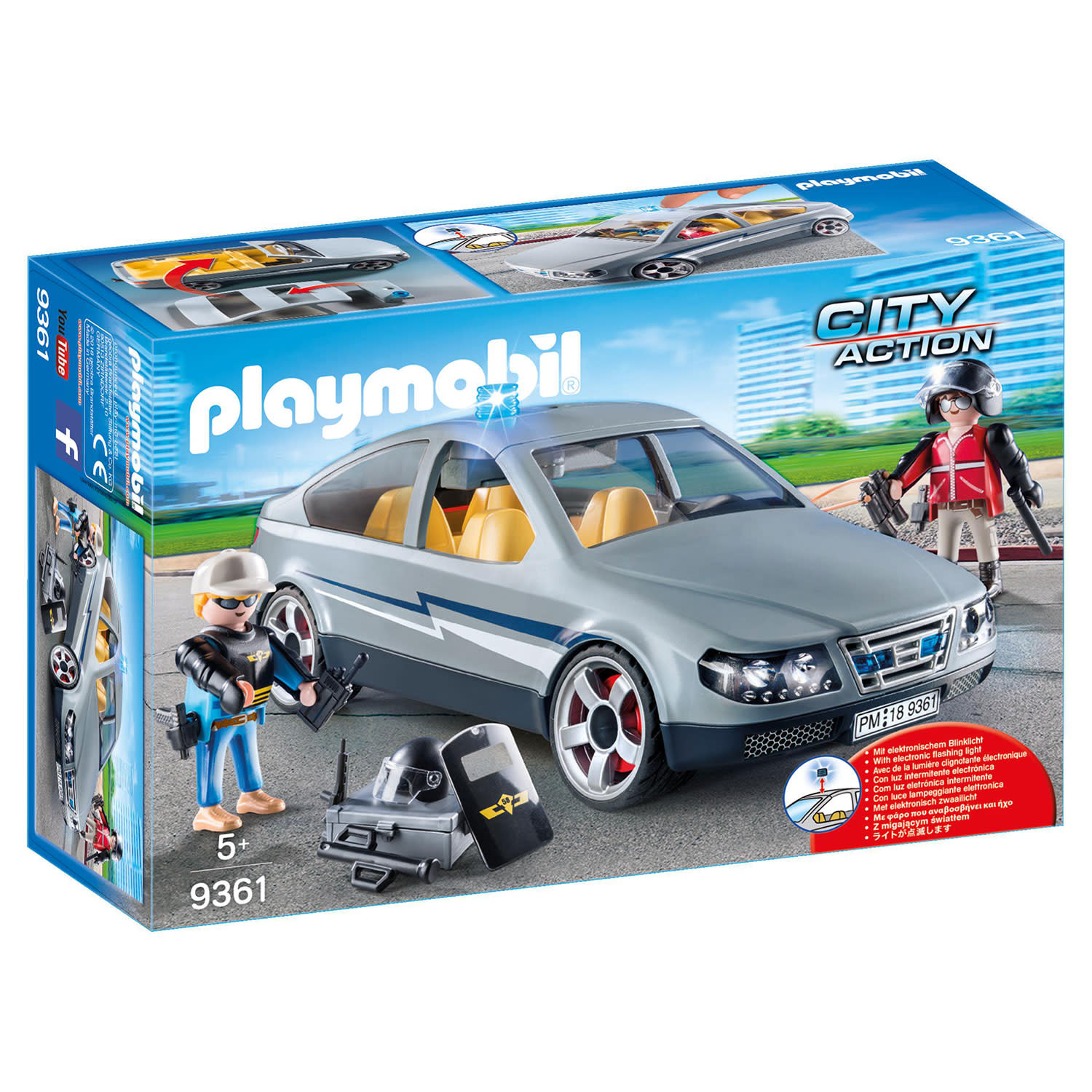 Εικόνα 1 του playmobil 9361 Αυτοκίνητο Μονάδας Ειδικών Αποστολών
