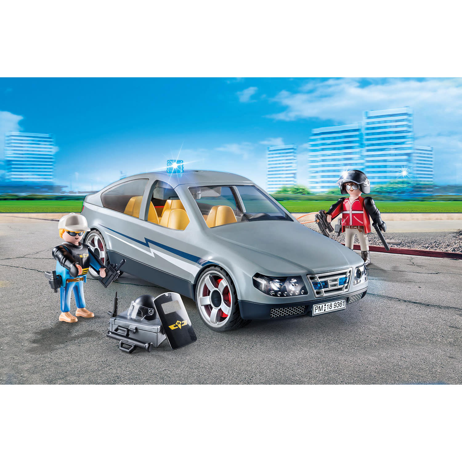 Εικόνα 2 του playmobil 9361 Αυτοκίνητο Μονάδας Ειδικών Αποστολών
