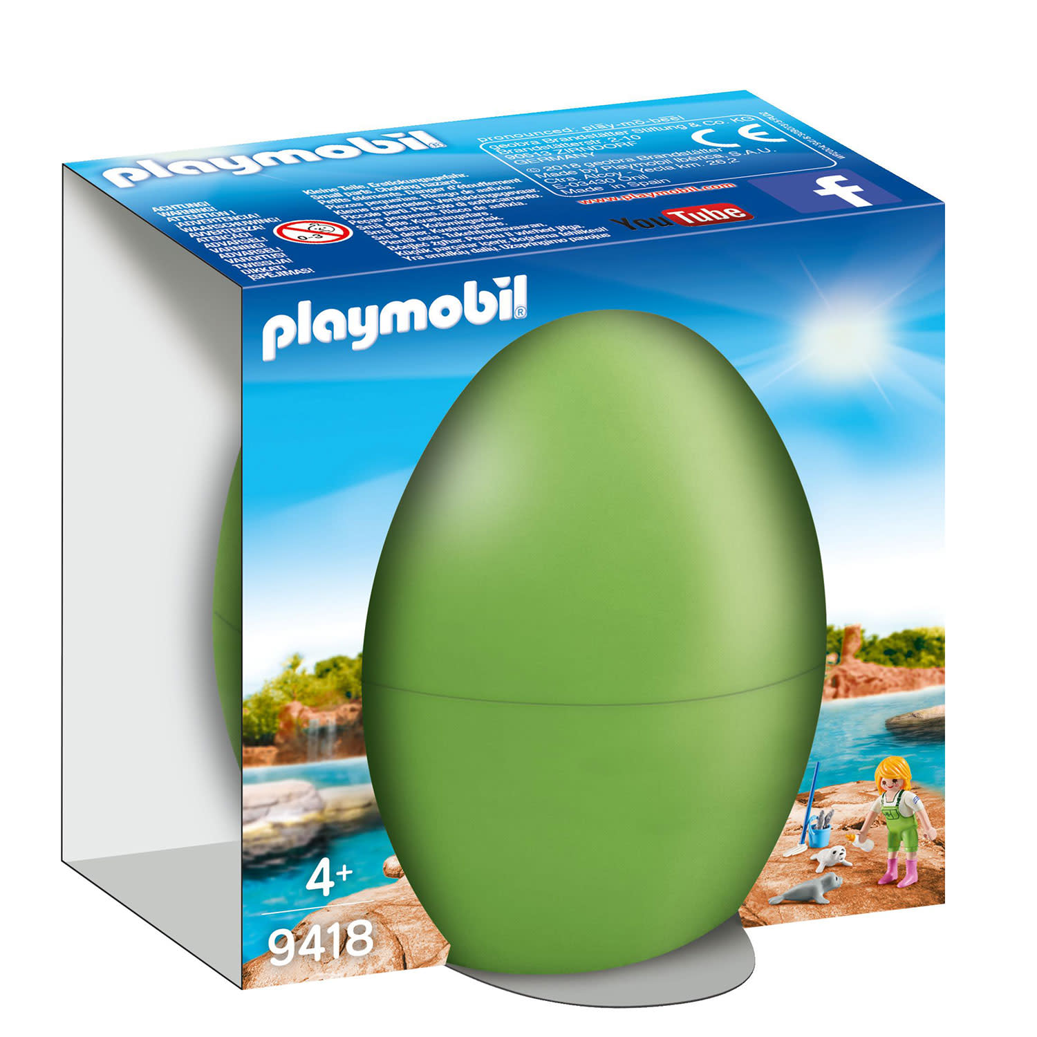Εικόνα 1 του playmobil 9418 Κτηνίατρος με μικρές φώκιες