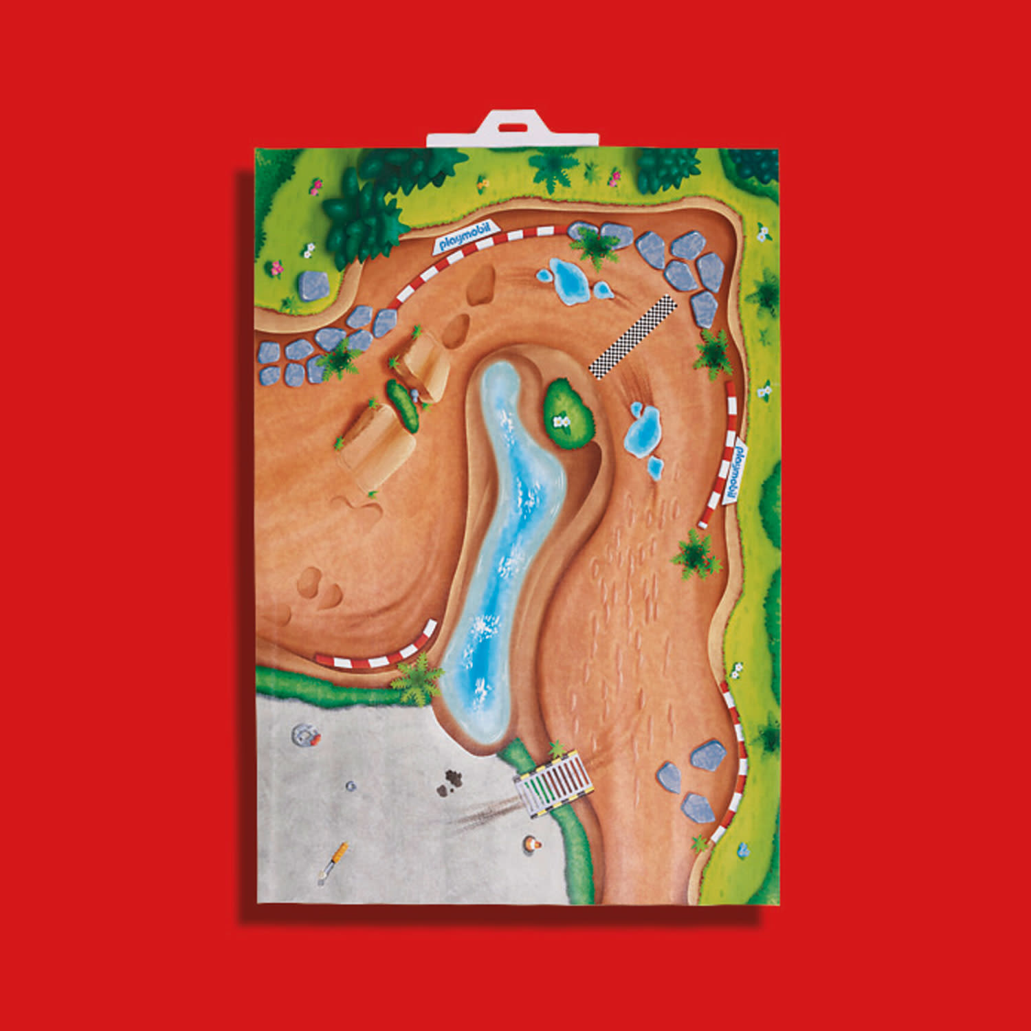 Εικόνα 8 του playmobil Play Maps Επιφάνεια Παιχνιδιού "Πίστα Motocross" 9329