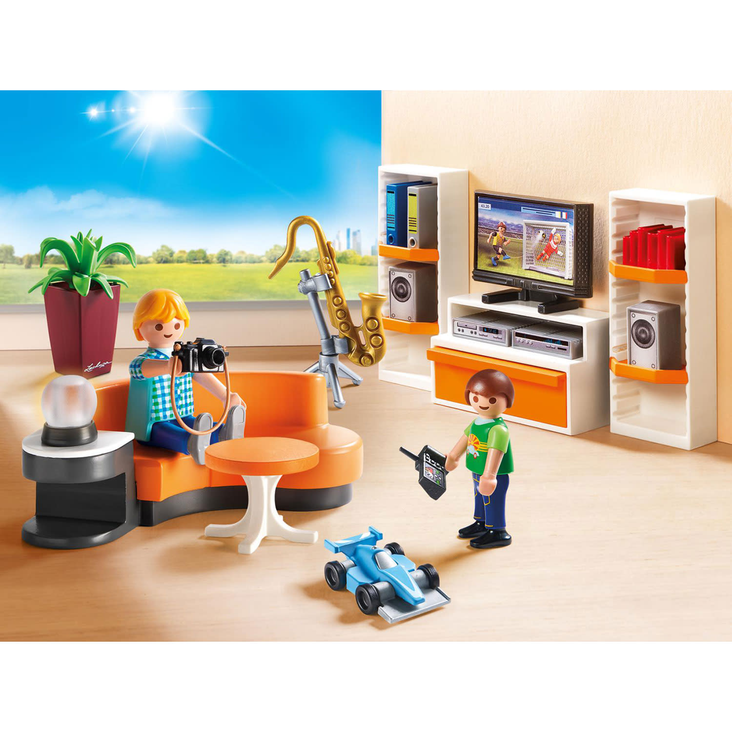 Κάνε κλικ για να δεις την εικόνα 2 του playmobil City Life Μοντέρνο Καθιστικό 9267