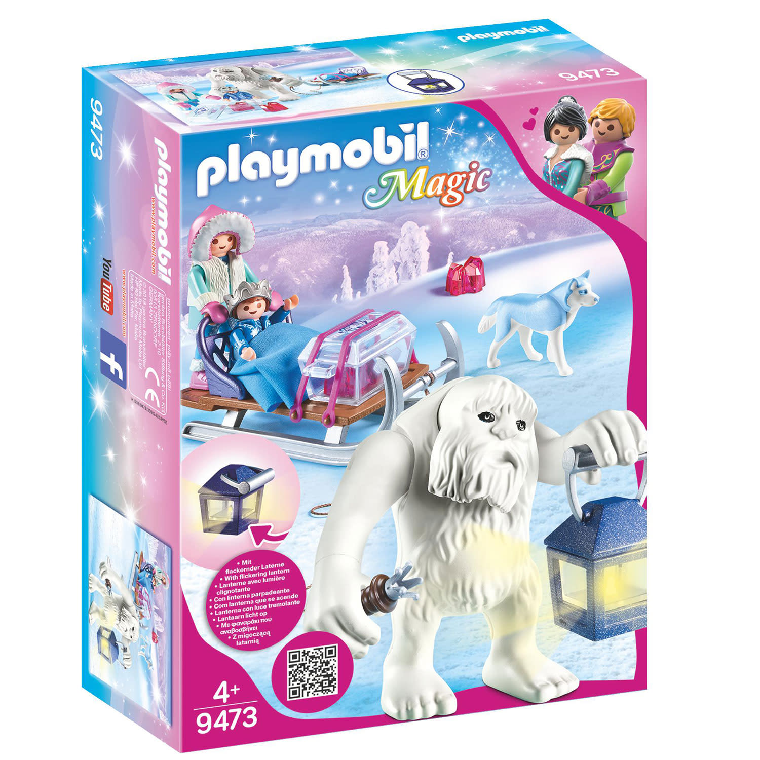 Εικόνα 1 του playmobil Magic Γέτι με Έλκηθρο 9473