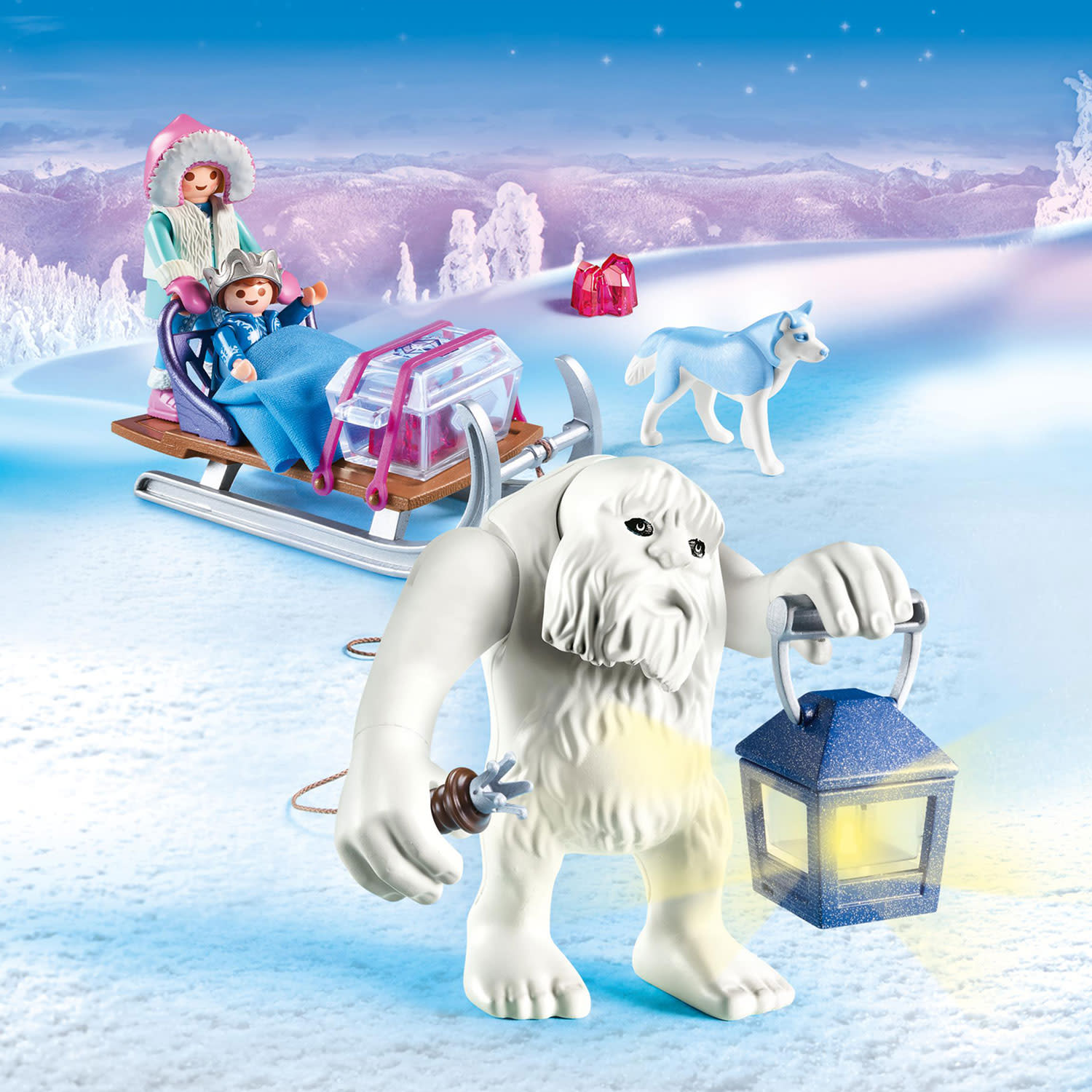 Εικόνα 2 του playmobil Magic Γέτι με Έλκηθρο 9473