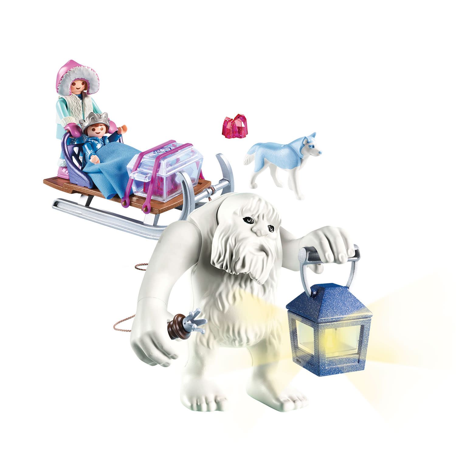 Εικόνα 3 του playmobil Magic Γέτι με Έλκηθρο 9473