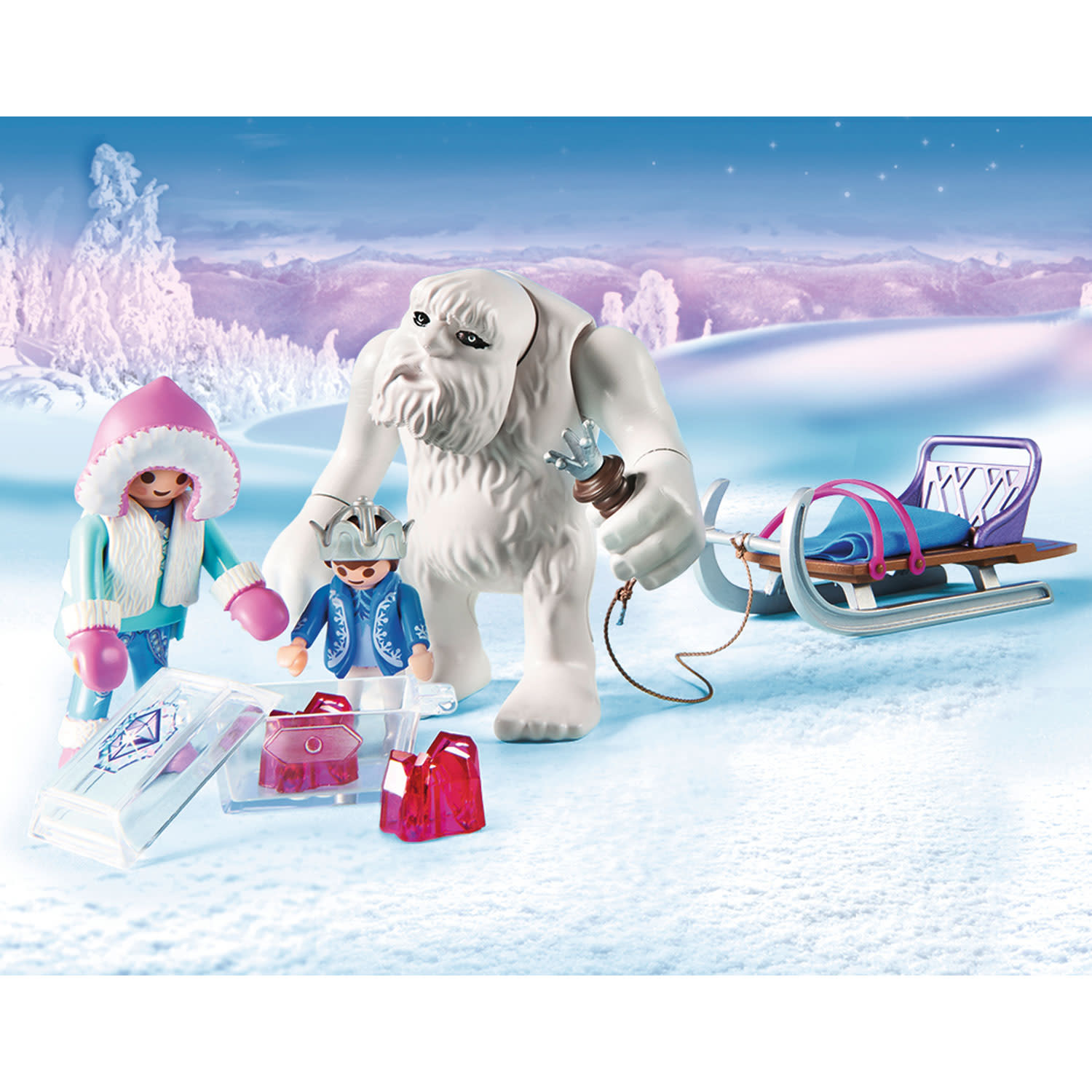 Εικόνα 4 του playmobil Magic Γέτι με Έλκηθρο 9473