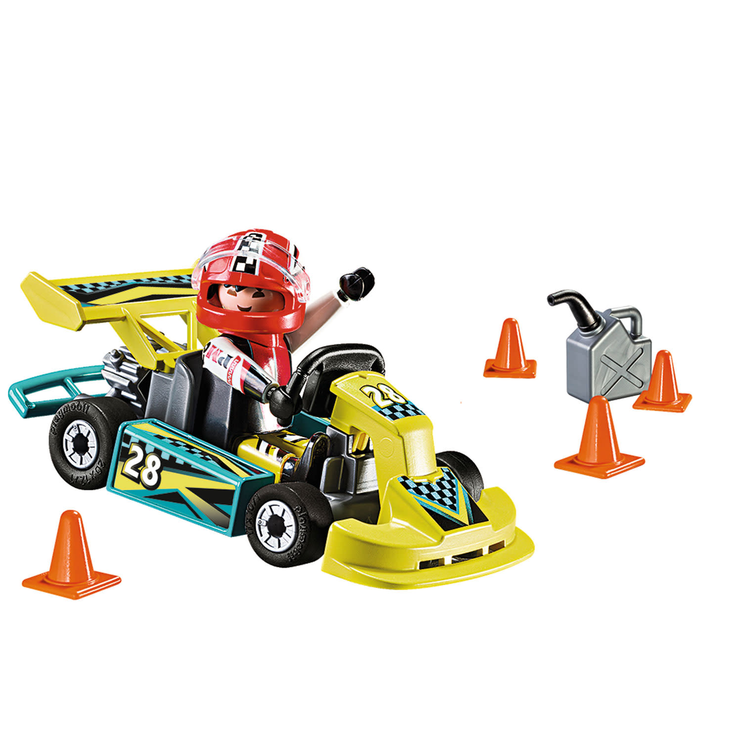 Κάνε κλικ για να δεις την εικόνα 3 του playmobil City Action Bαλιτσάκι Go-Kart 9322