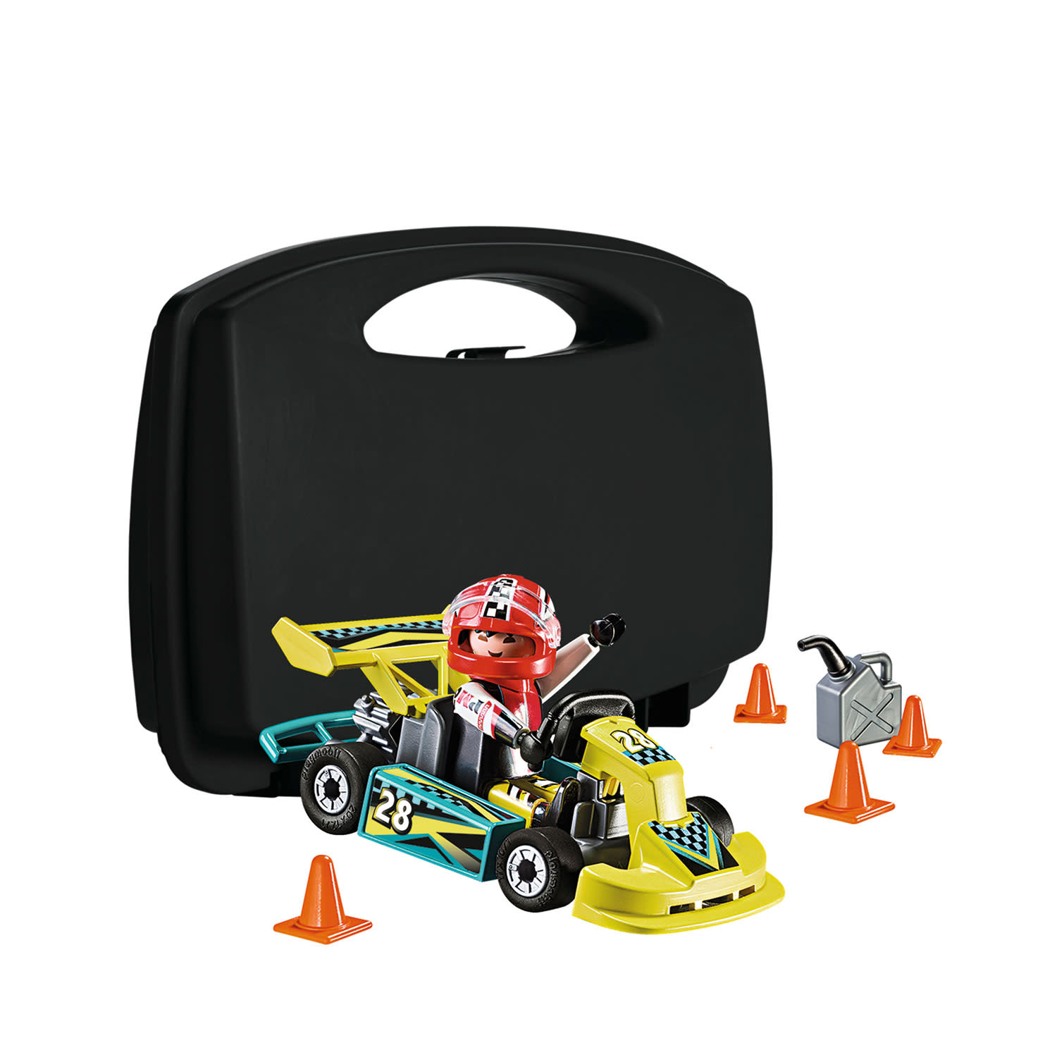 Κάνε κλικ για να δεις την εικόνα 4 του playmobil City Action Bαλιτσάκι Go-Kart 9322