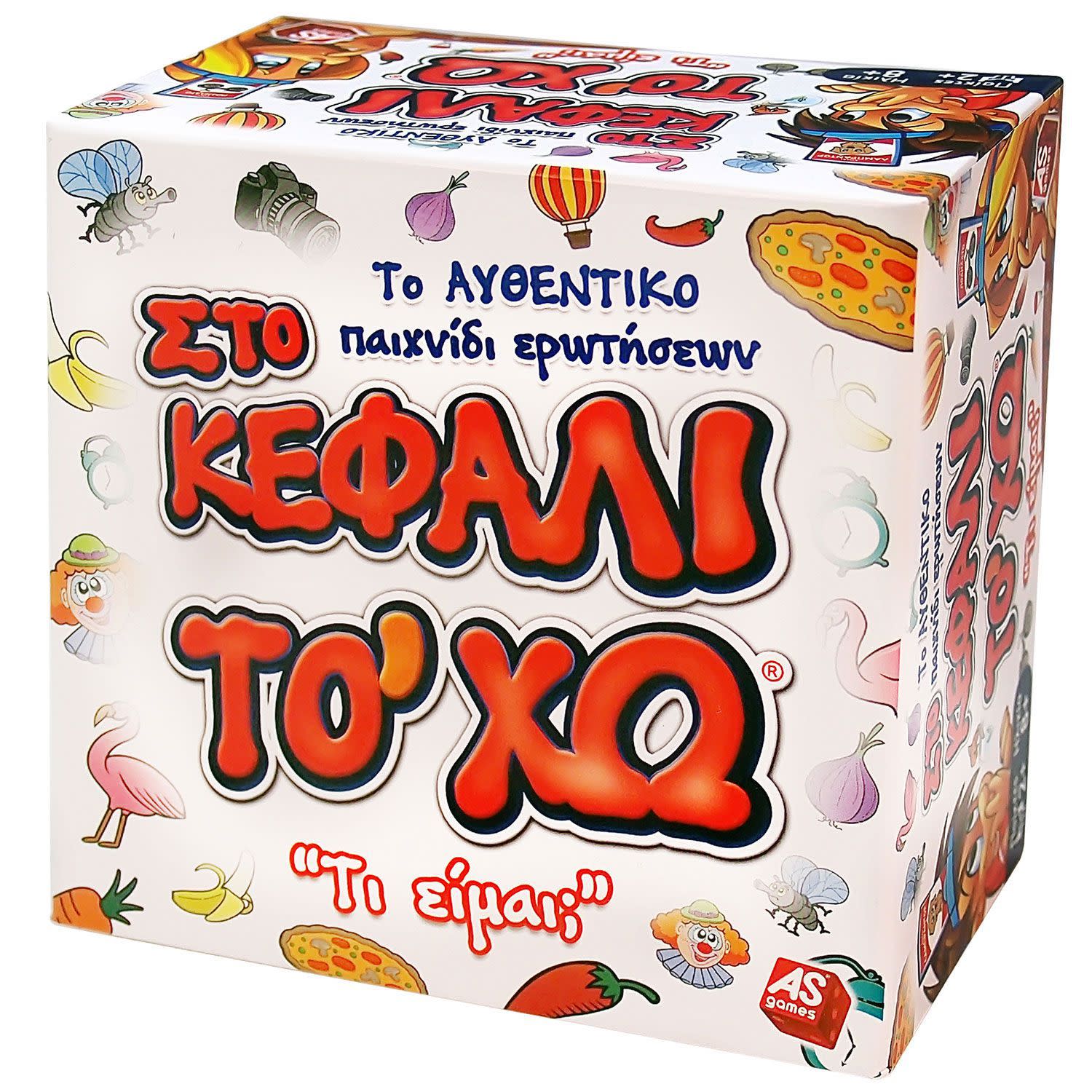 Εικόνα 1 του AS Games Παιχνίδι Με Κάρτες Στο Κεφάλι Το `Χω