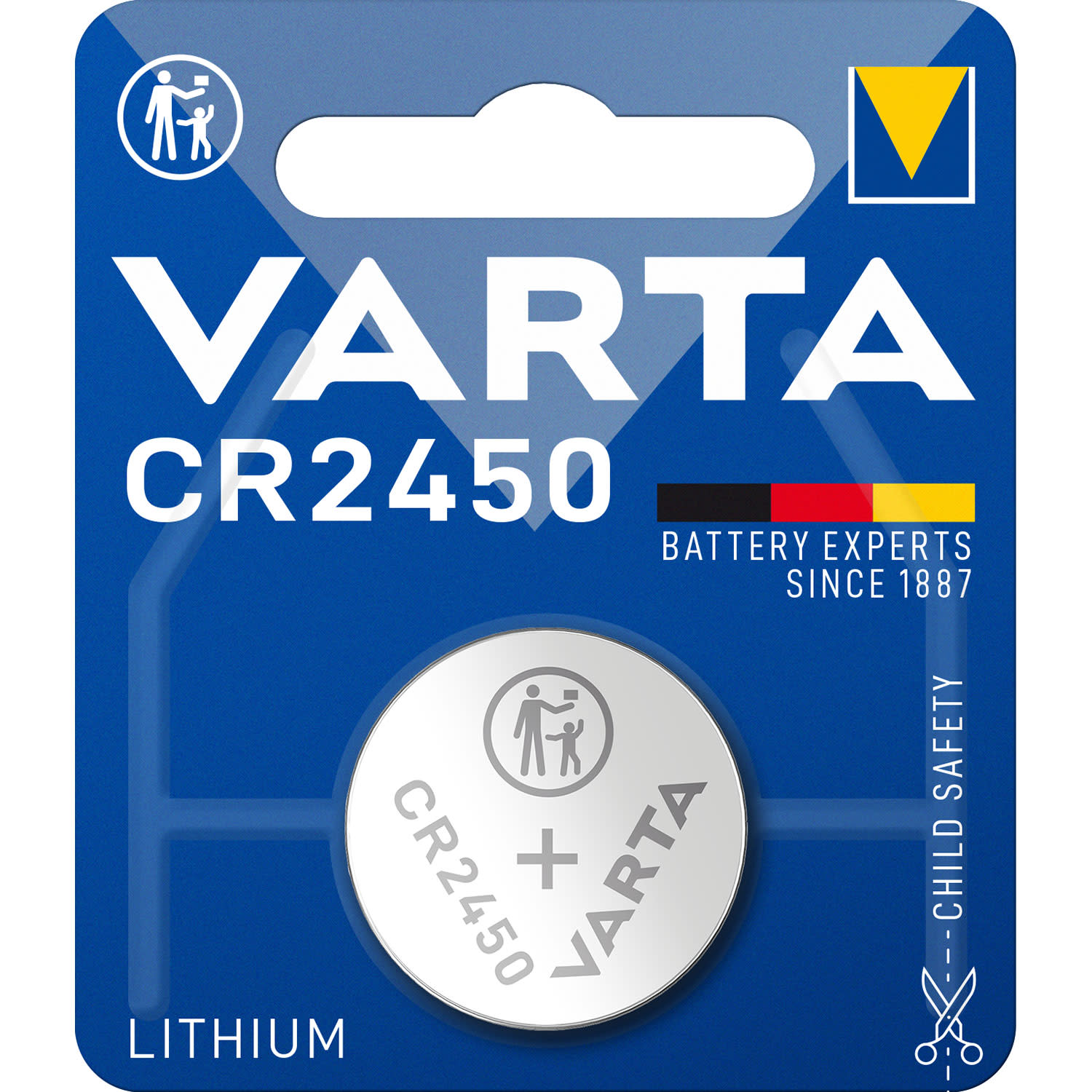 Varta Μπαταρία Λιθίου CR-2450 (1 τεμ.)