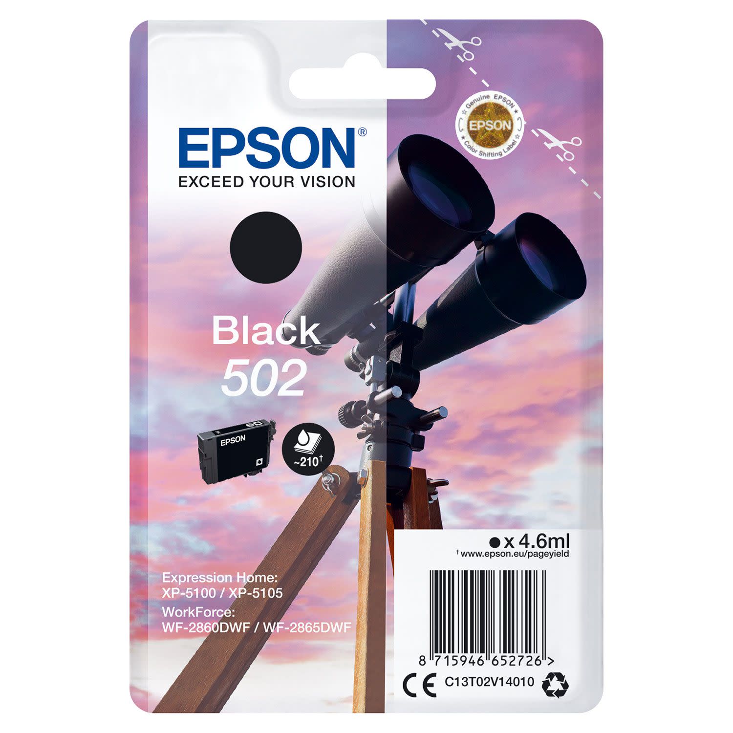 Εικόνα 1 του Μελάνι Epson 502 Black