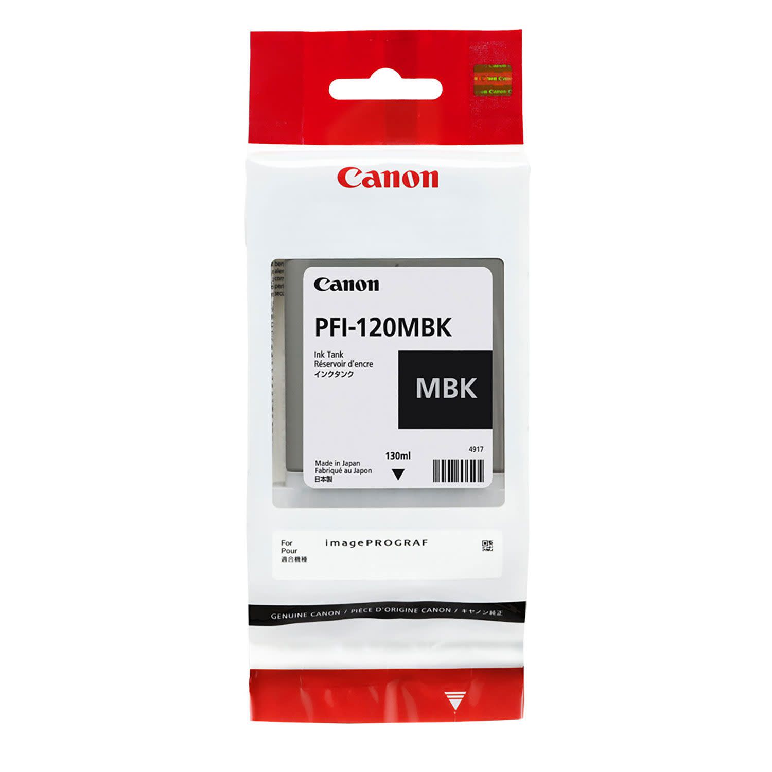 Εικόνα 1 του Μελάνι Canon PFI-120 Matte Bk (130ml)