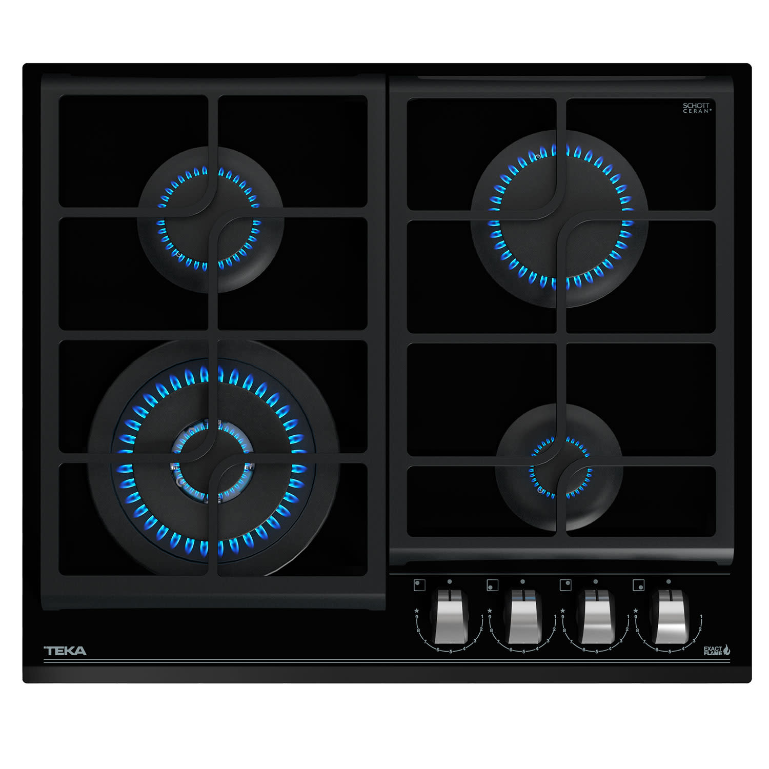 Εικόνα 1 του Teka GZC 64320 XBA Εστίες Αερίου