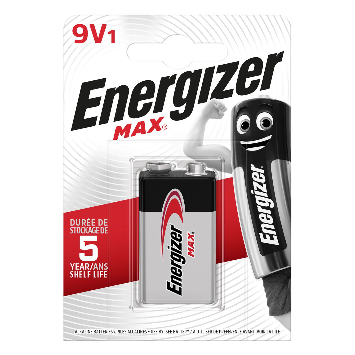 Κάνε κλικ για να δεις την εικόνα 1 του Energizer Μπαταρία Αλκαλικές Max 9V (1 τεμ.)