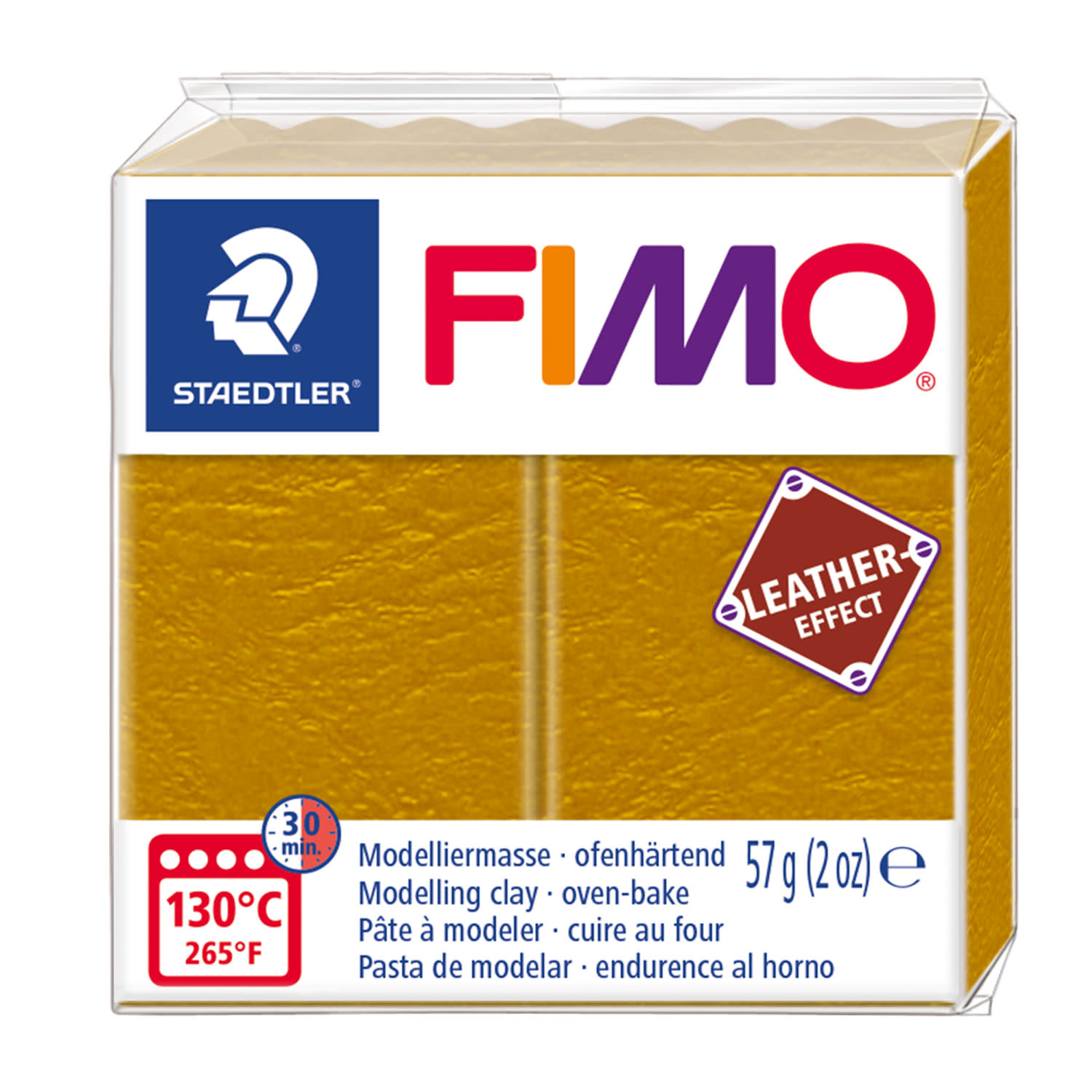Εικόνα 4 του Staedtler Πηλός Πολυμερικός FIMO Leather Effect 57gr