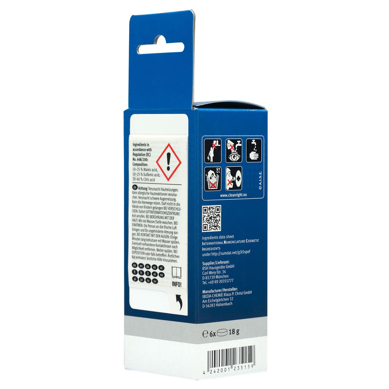 Εικόνα 3 του Bosch 311864 Ταμπλέτες Αφαλάτωσης