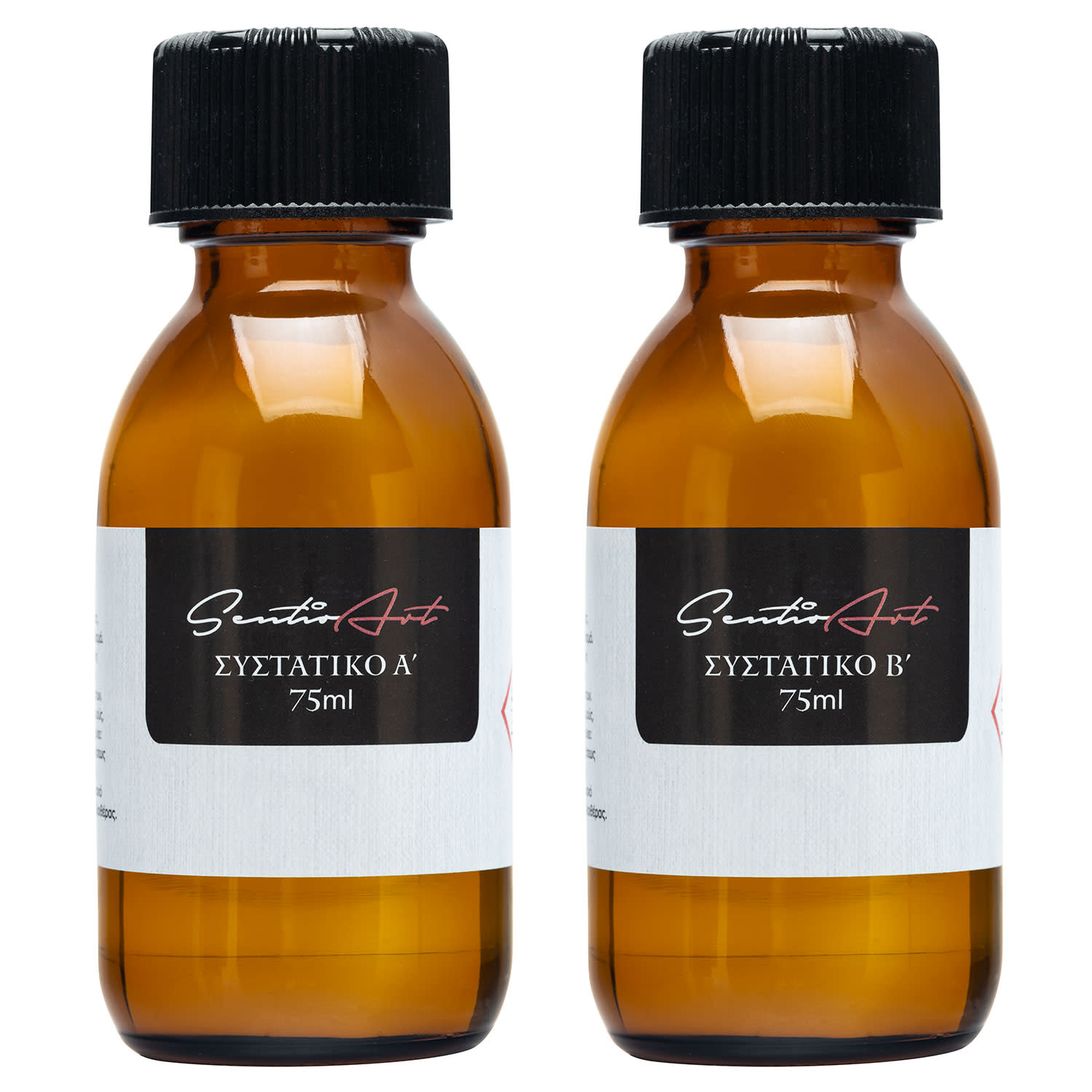 Εικόνα 1 του SentioArt Υγρό Γυαλί και Καταλύτης 75+75ml