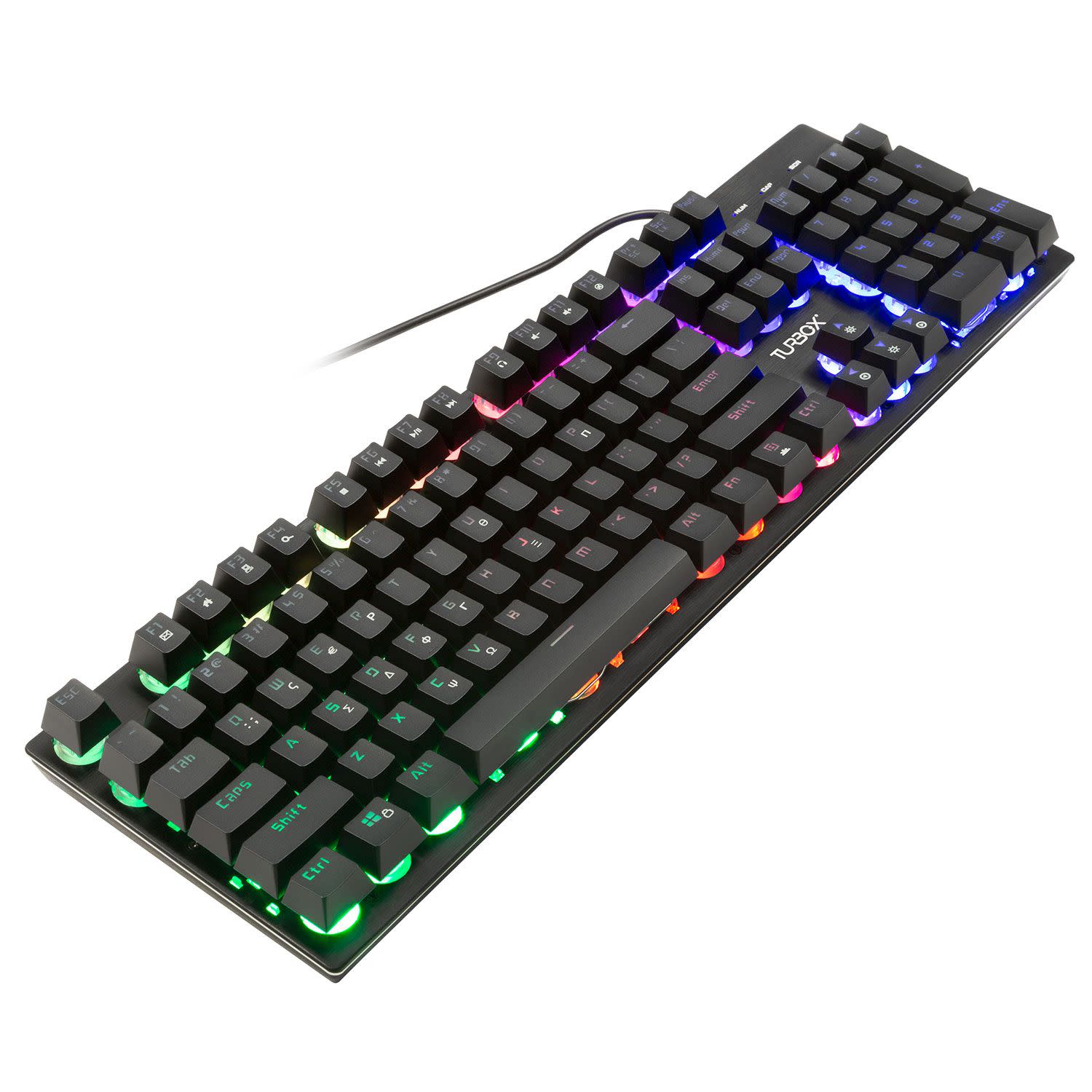 Εικόνα 3 του Turbo-X Πληκτρολόγιο Sirin II Backlight Ενσύρματο