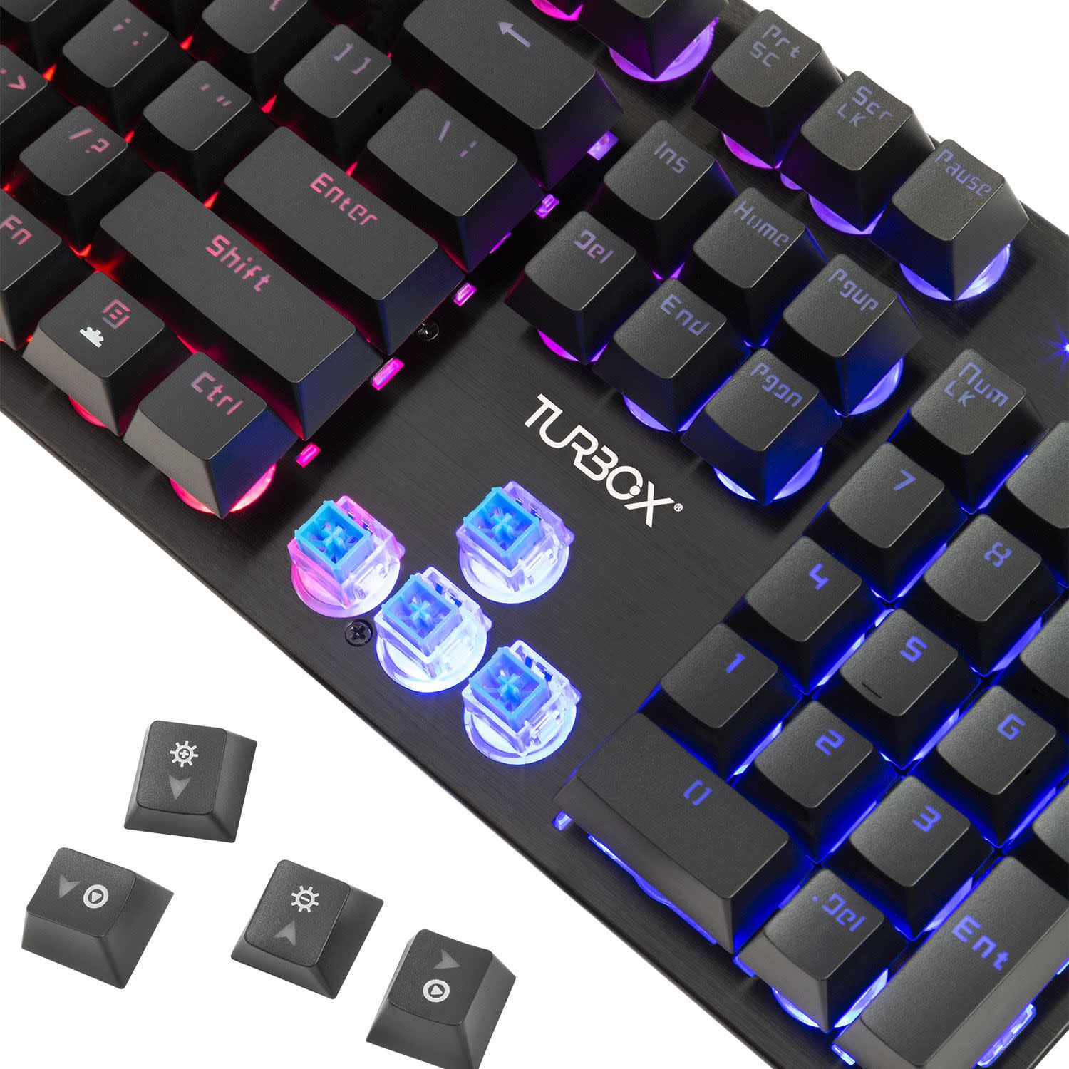 Εικόνα 4 του Turbo-X Πληκτρολόγιο Sirin II Backlight Ενσύρματο