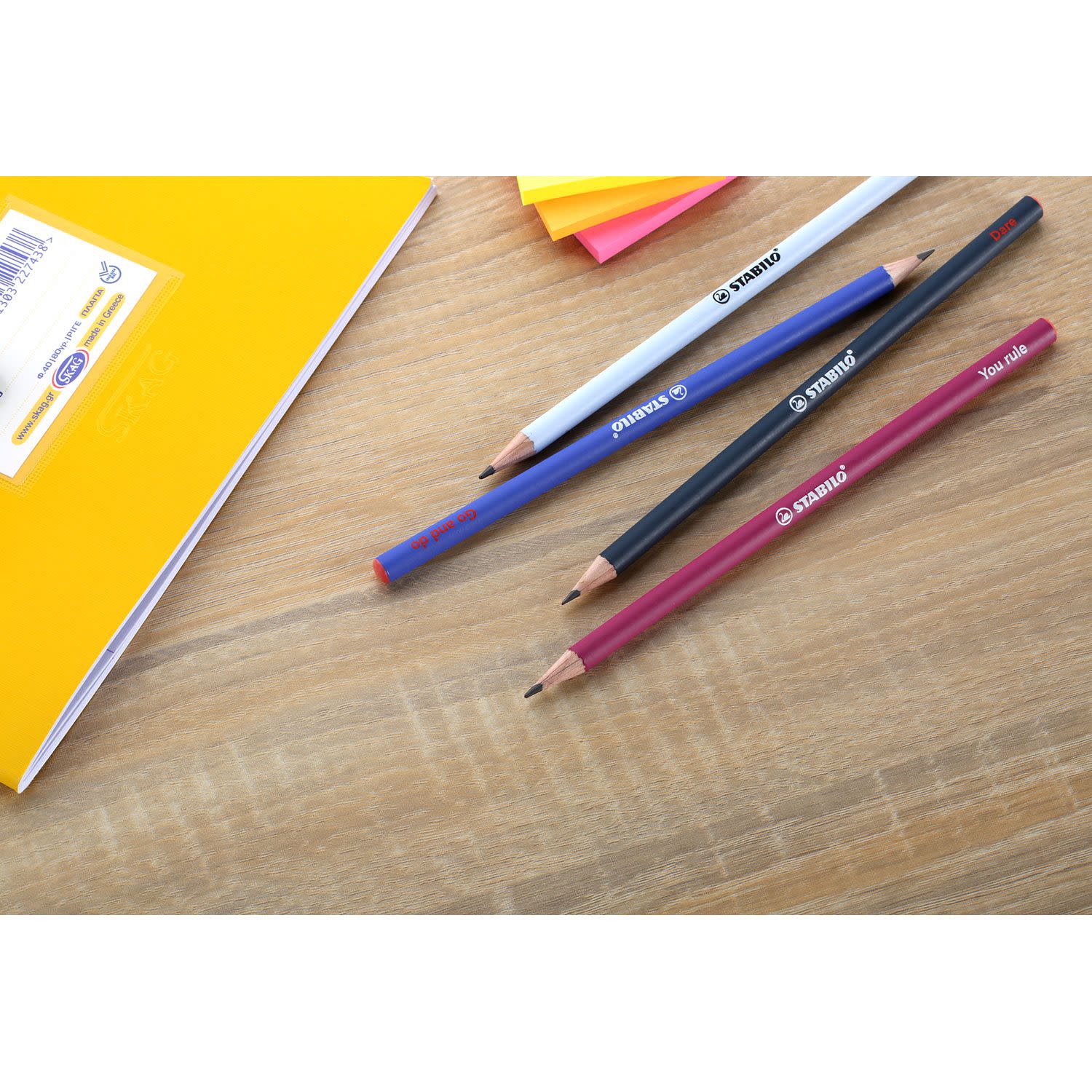 Εικόνα 3 του Skag Τετράδιο Ορθογραφίας Πλάγιο Κίτρινο 40 Φύλλων