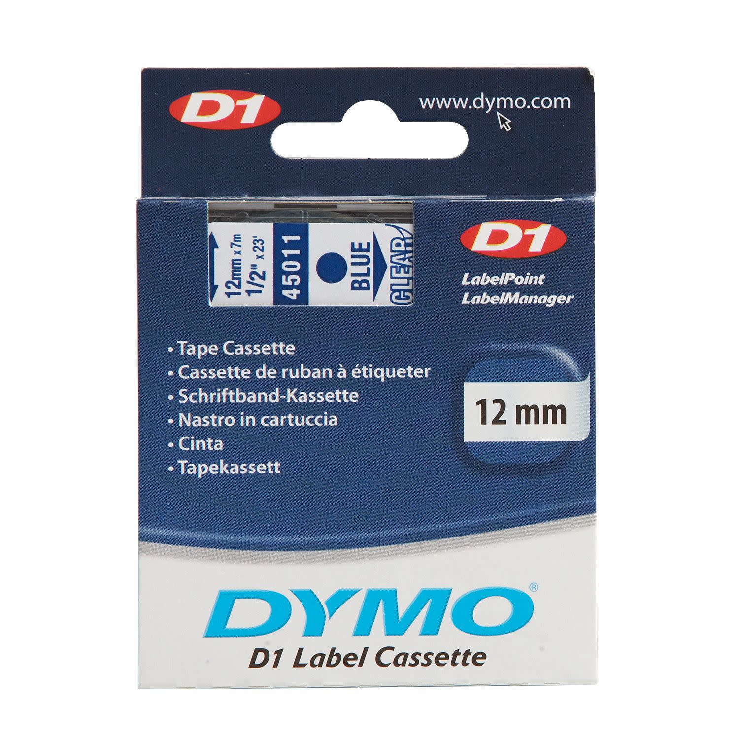 Κάνε κλικ για να δεις την εικόνα 1 του Dymo Κασέτα Ετικετογράφου 12mmX7m LM100