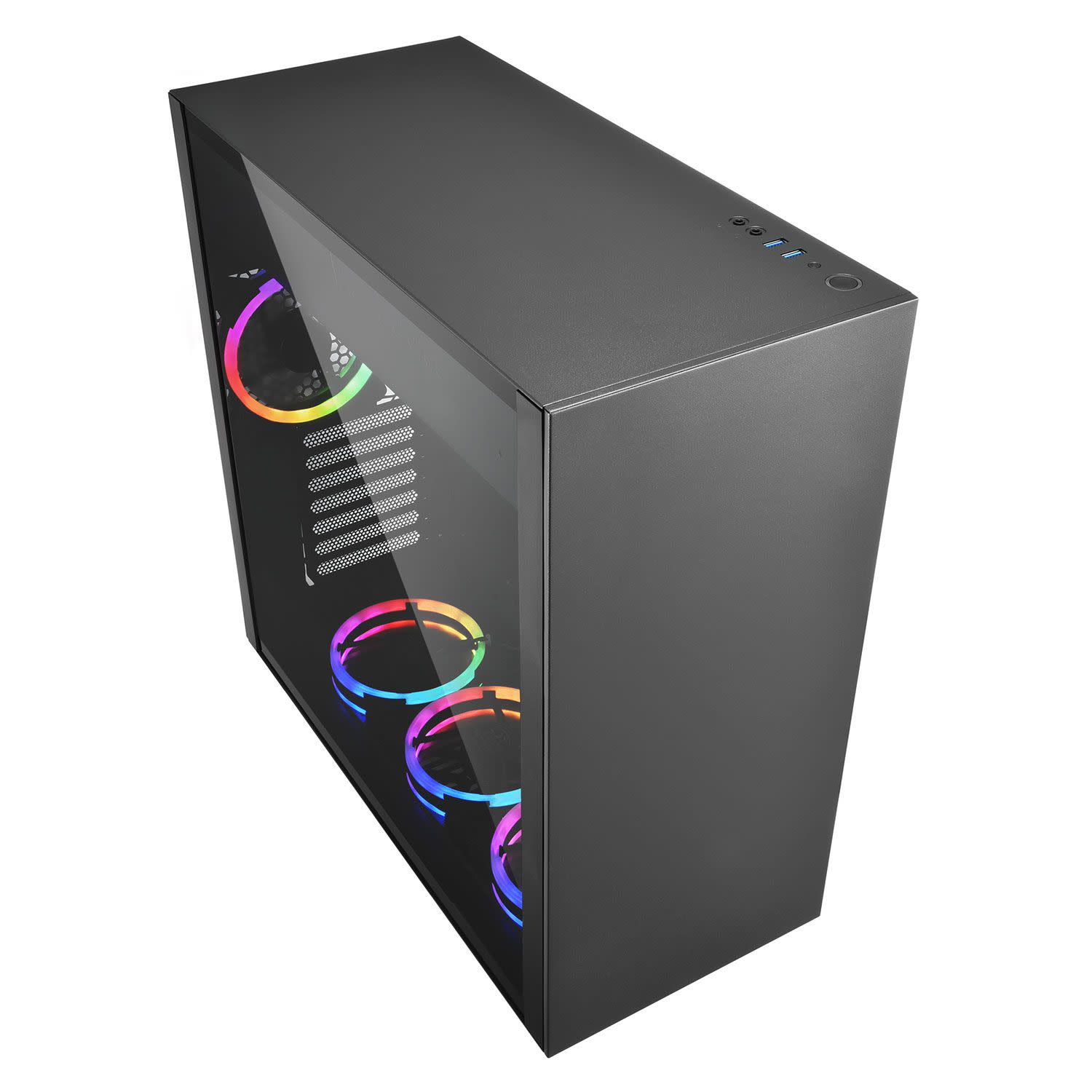 Εικόνα 1 του Sharkoon Pure Steel RGB Black Midi Tower
