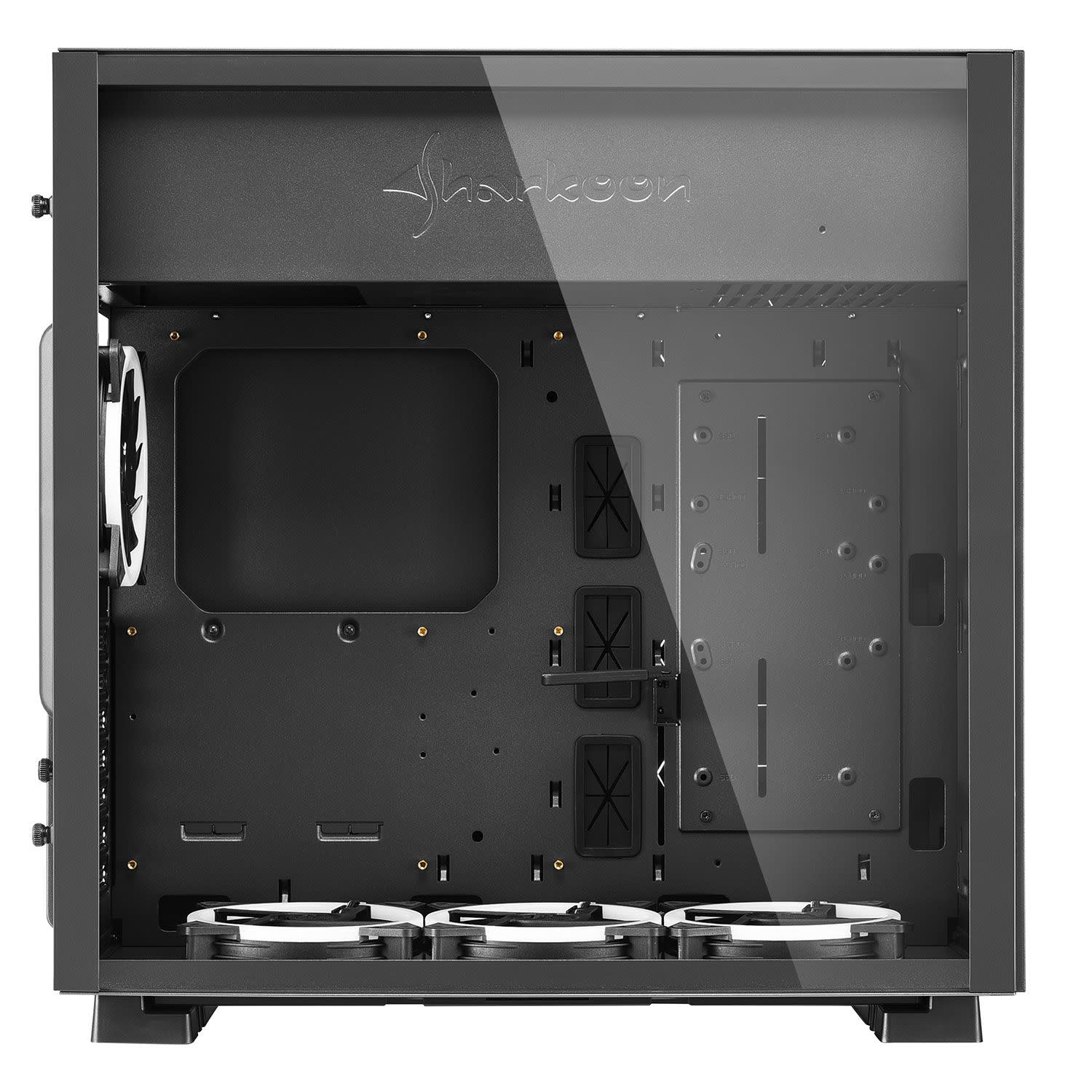 Εικόνα 3 του Sharkoon Pure Steel RGB Black Midi Tower