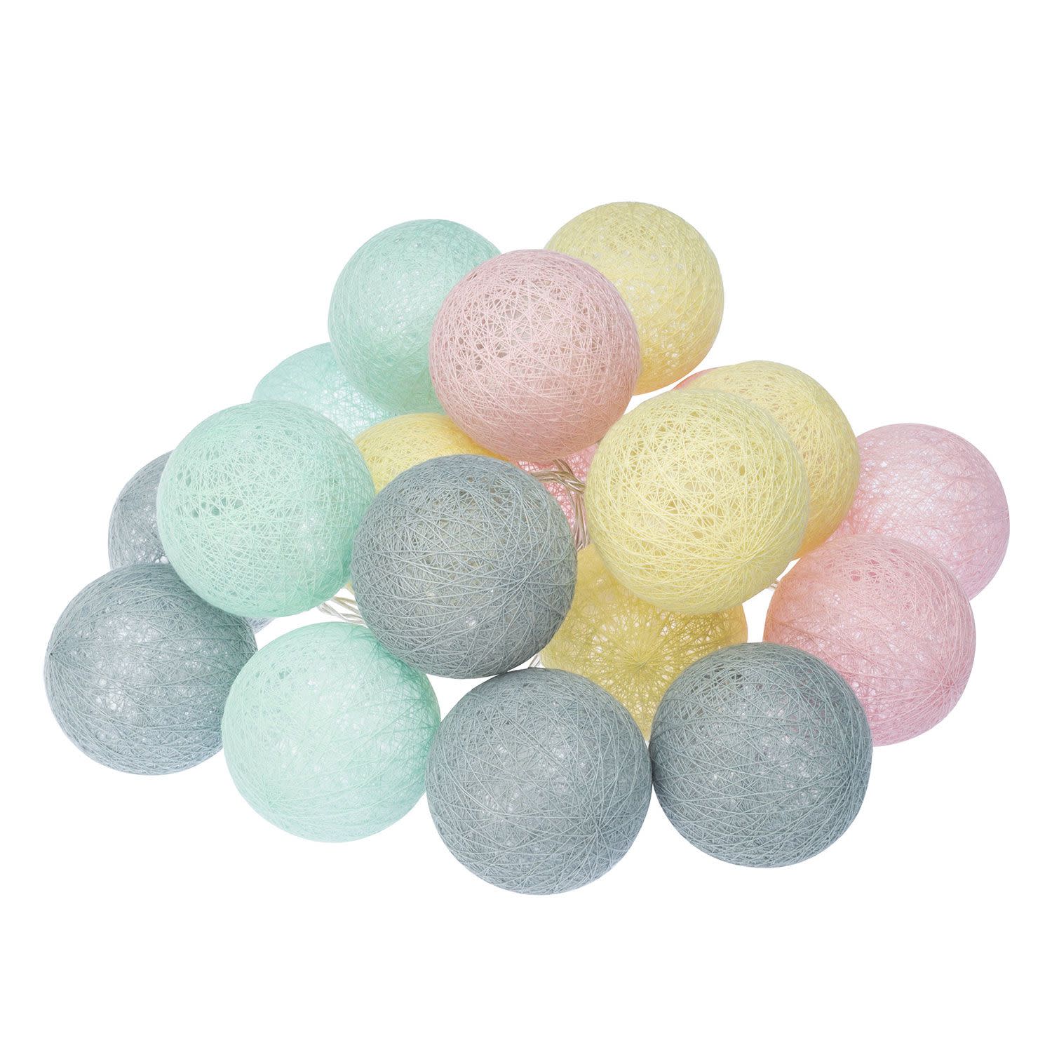 Εικόνα 3 του Sentio Φωτιστικά Λαμπάκια Cotton Pastel